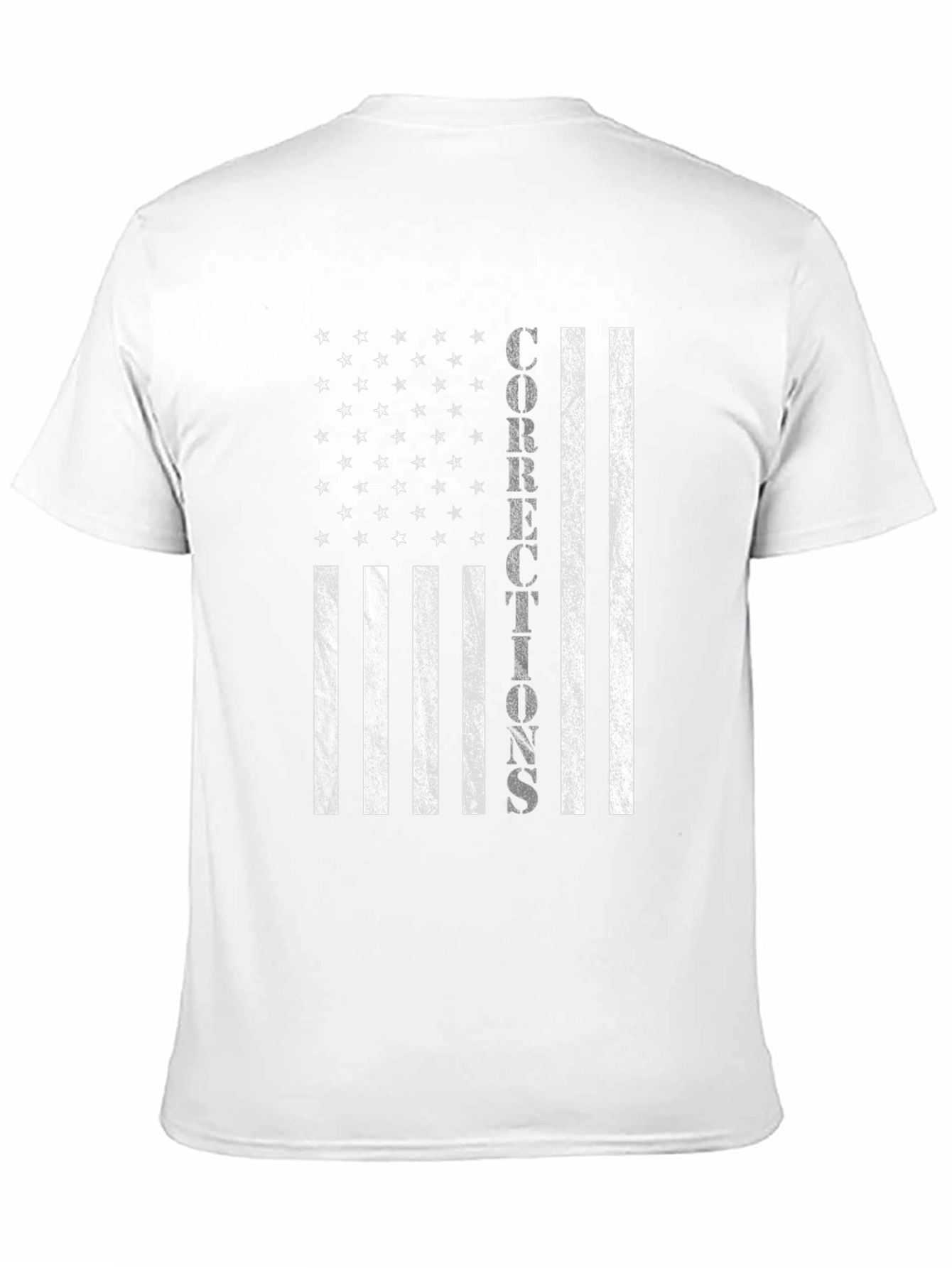 Corrections American Flag Graphic T-Shirt