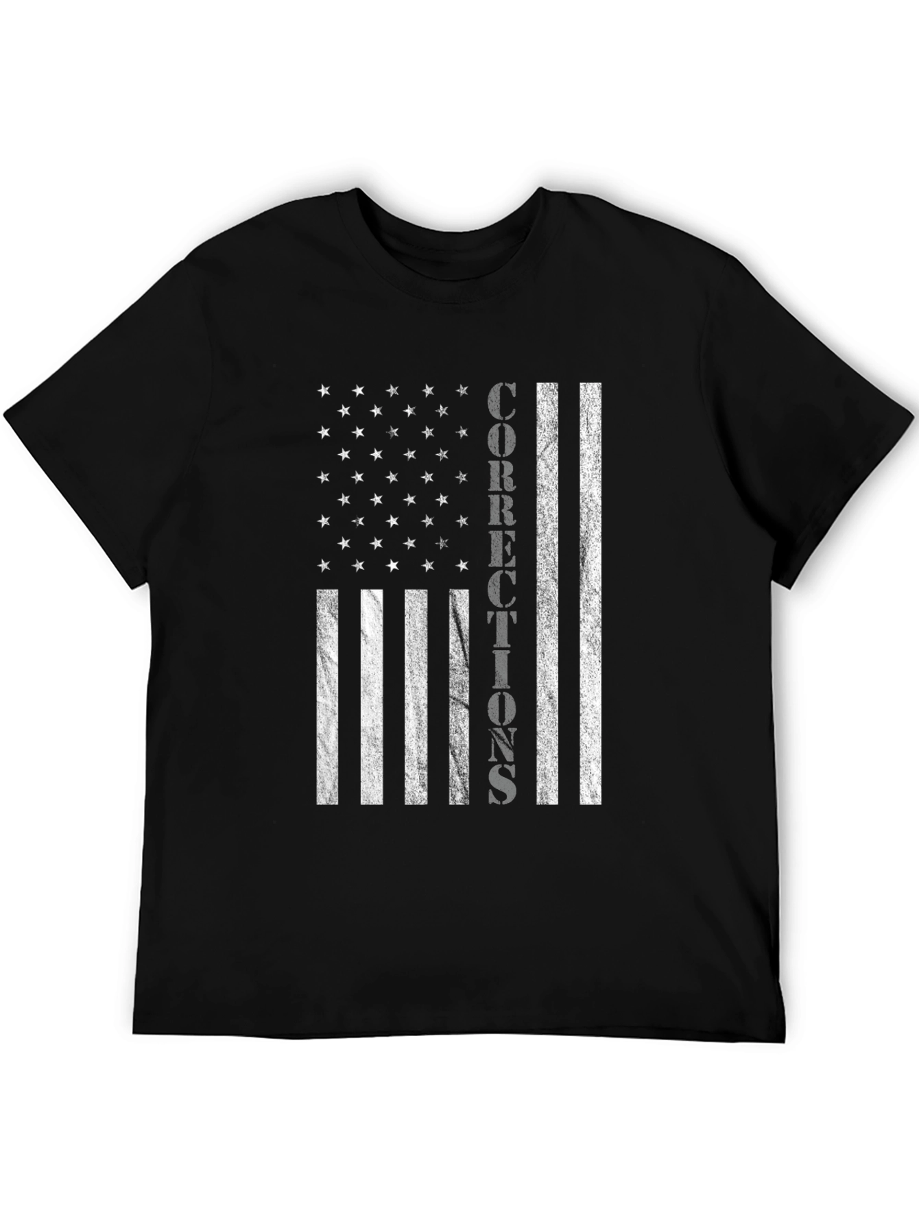 Corrections American Flag Graphic T-Shirt