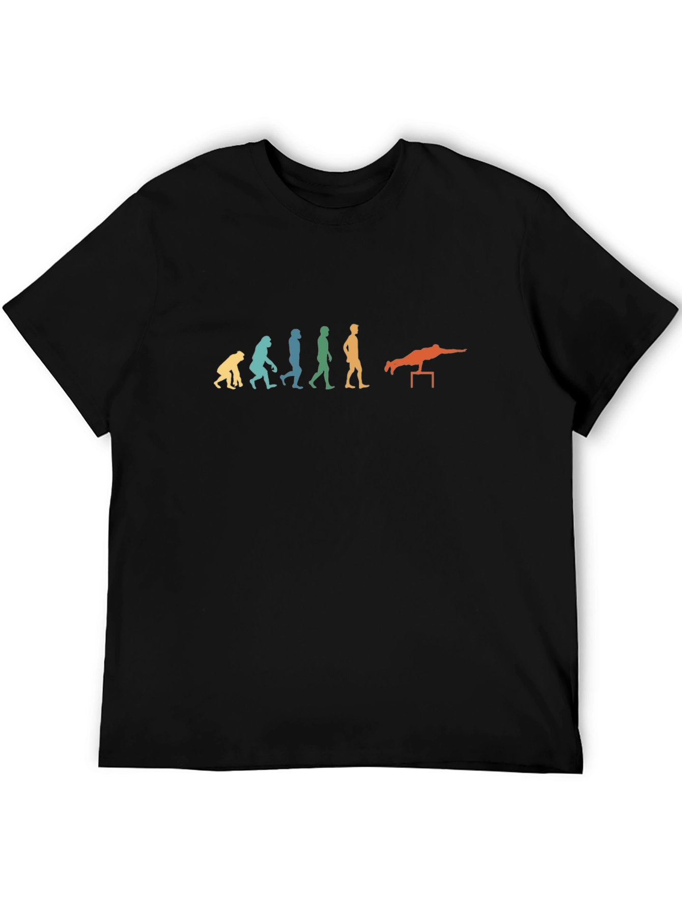 Evolution of Calisthenics T-Shirt - Black