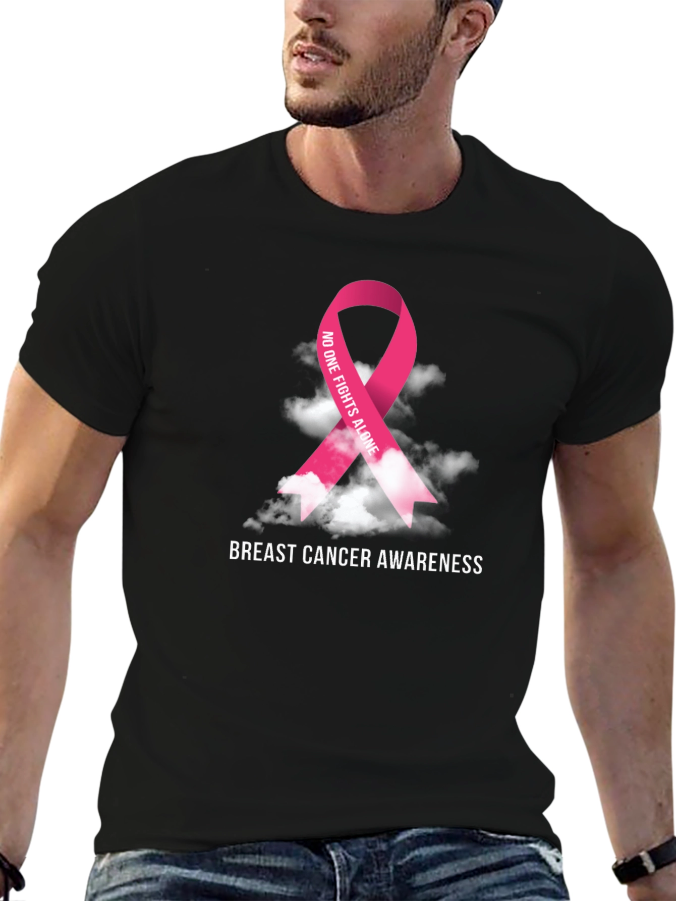 Breast Cancer Awareness Ribbon T-Shirt