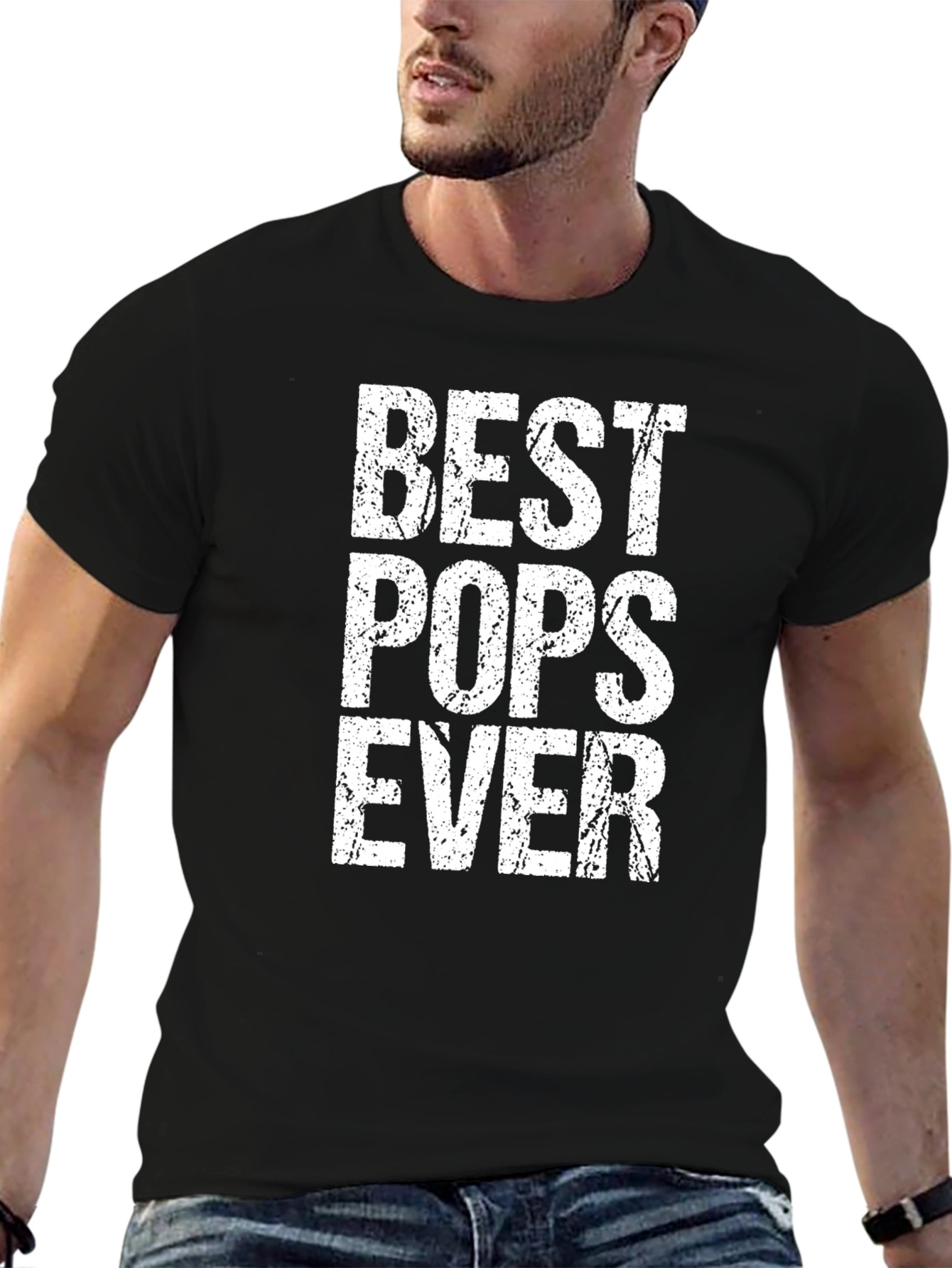 Best Pops Ever Graphic Tee - Fathers Day Gift