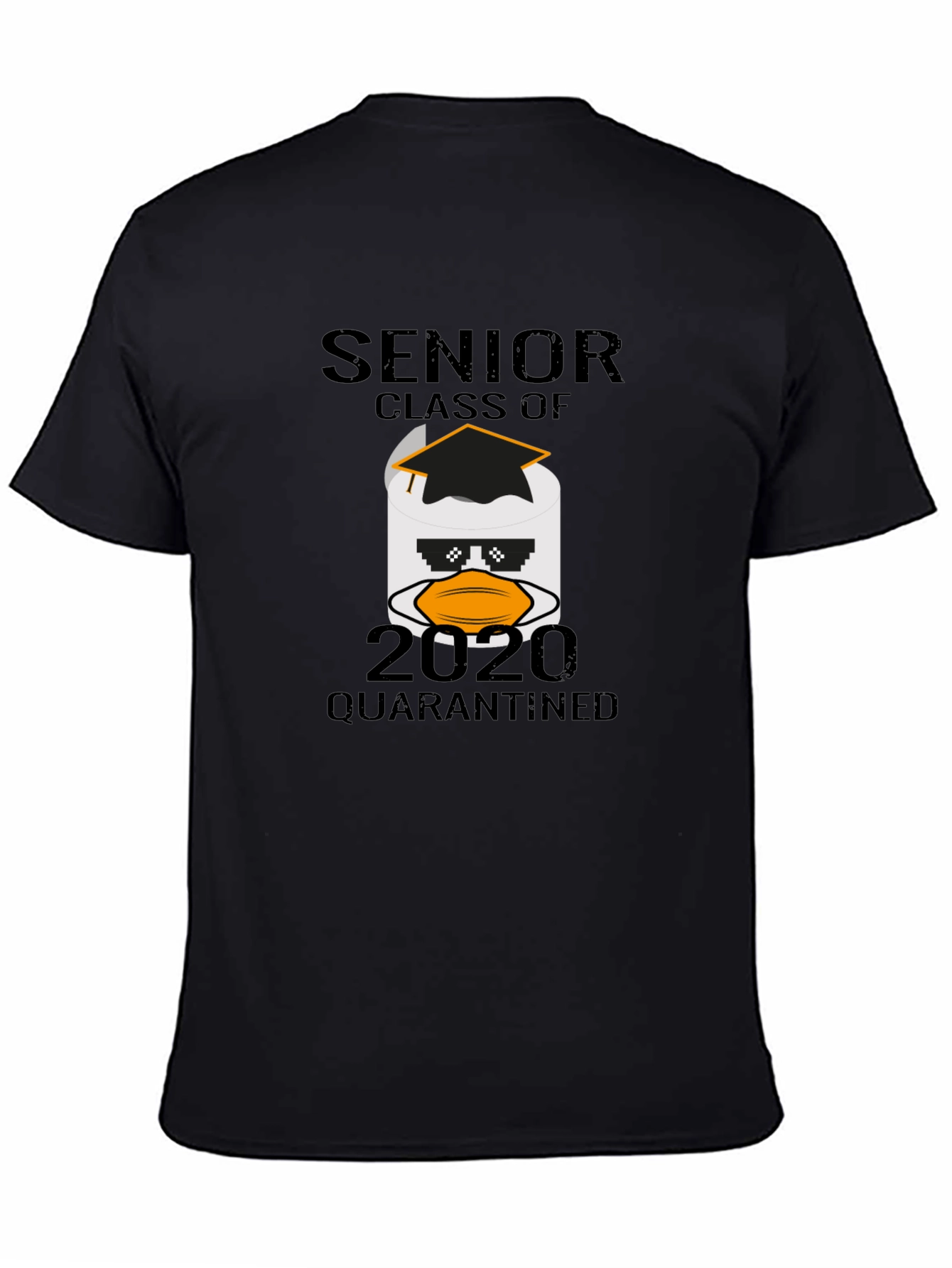 Senior 2020 Quarantined Toilet Paper Graduation T-Shirt