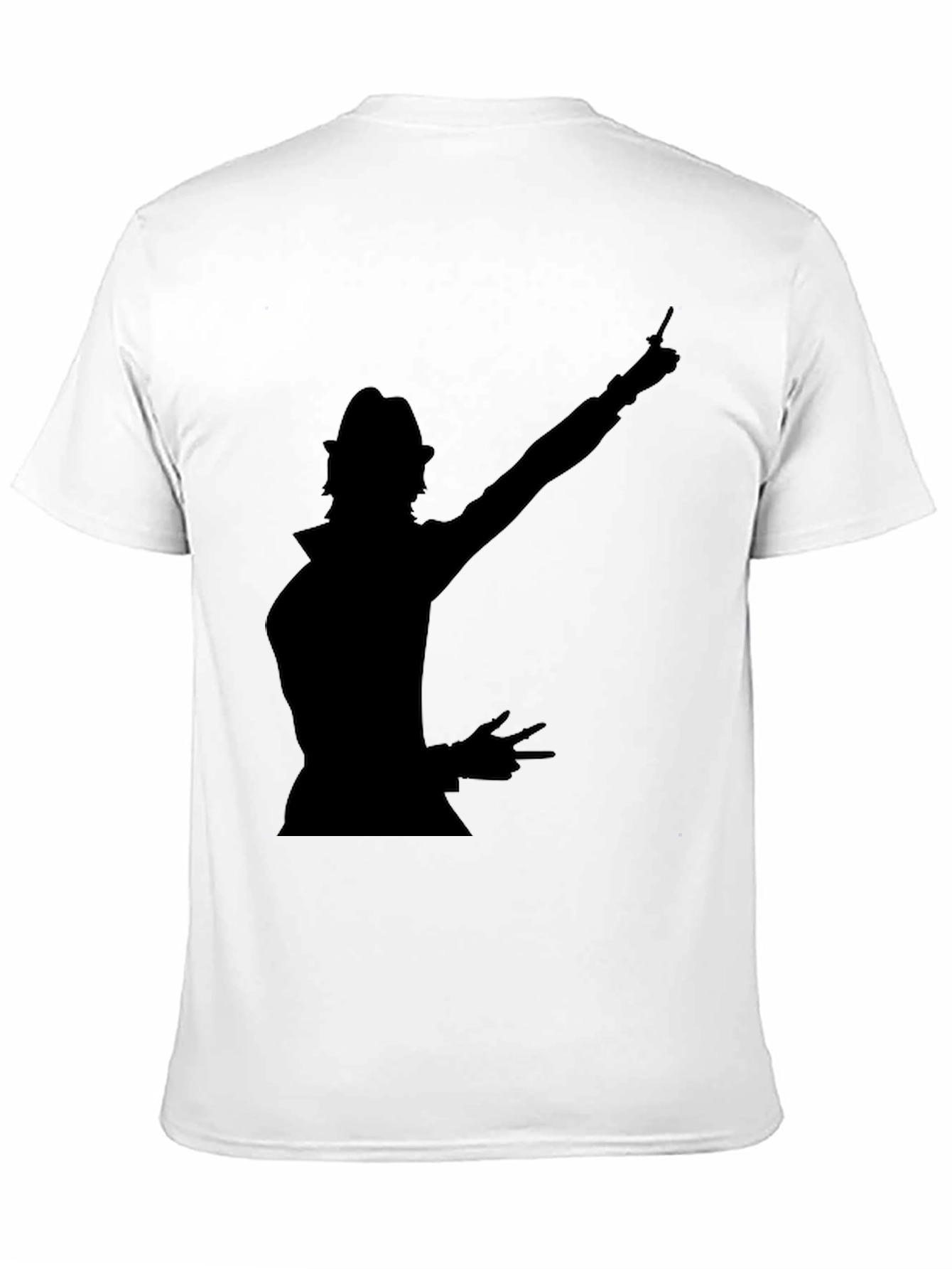Silhouette Graphic Black T-Shirt