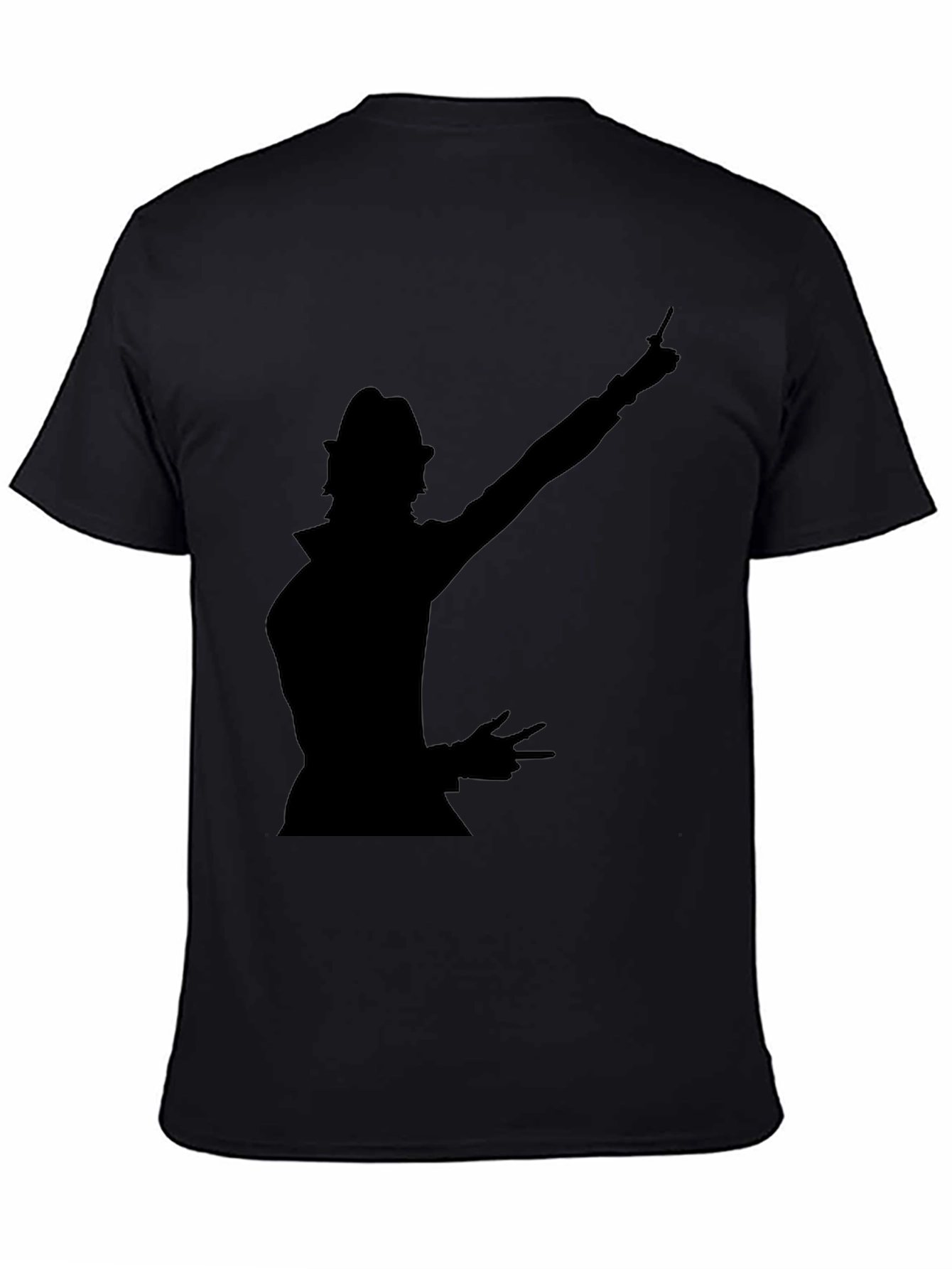 Silhouette Graphic Black T-Shirt
