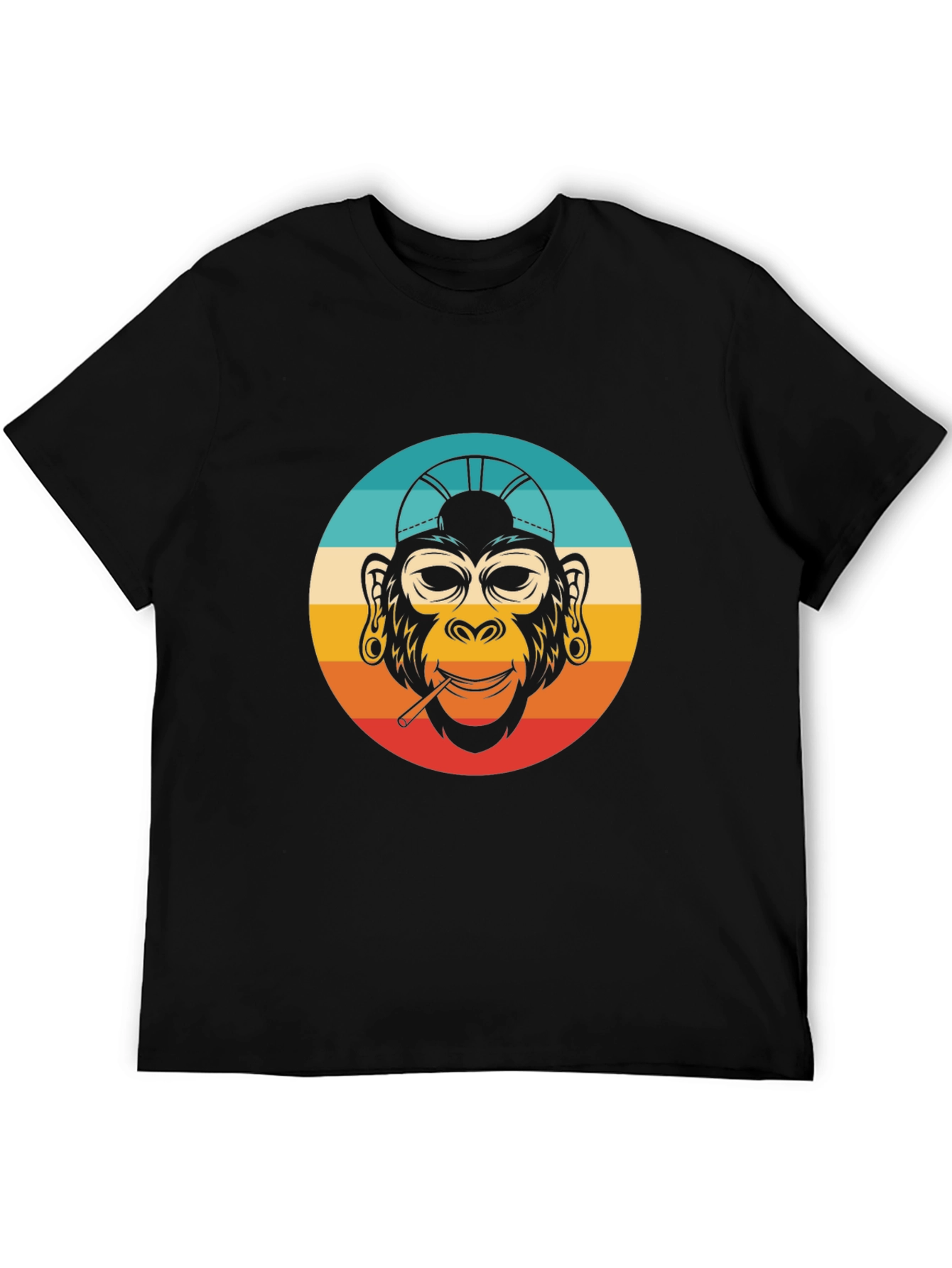 Retro Monkey Graphic T-Shirt