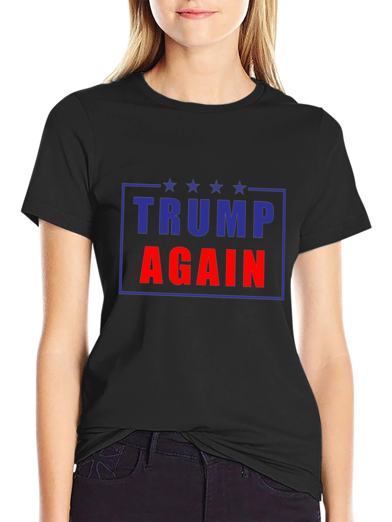 Trump Again Graphic Print Mens T-Shirt