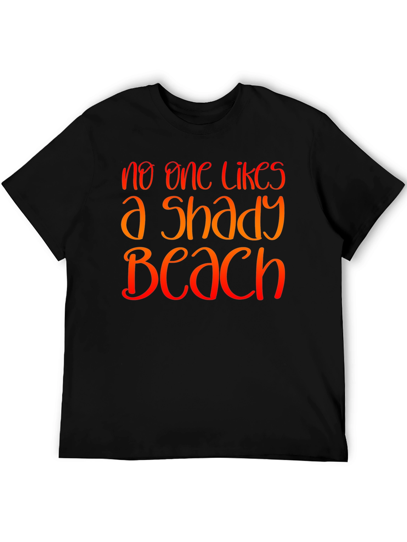 Shady Beach Graphic Tee - Summer Vacation T-Shirt
