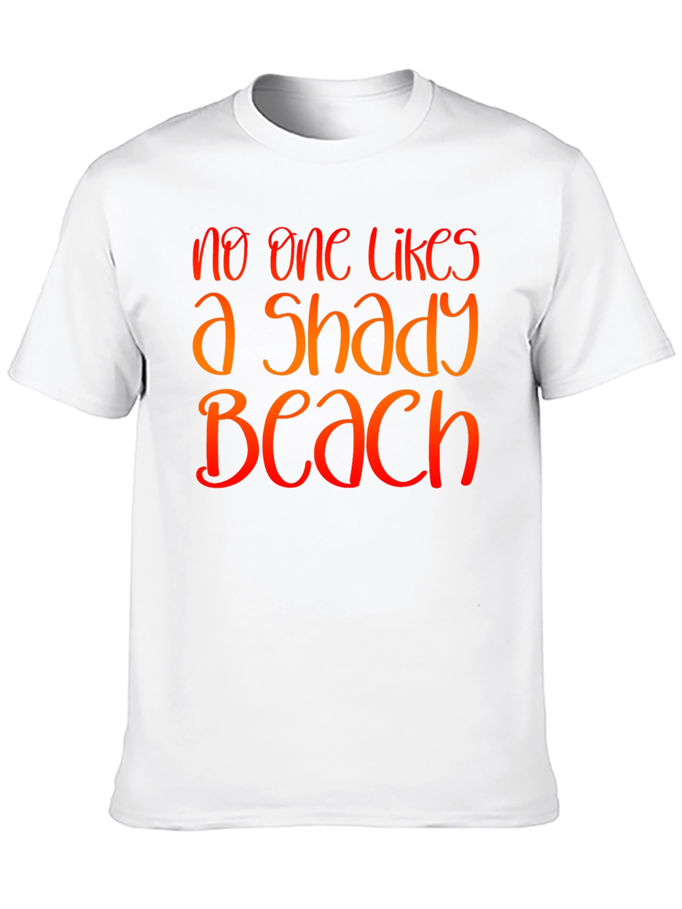 Shady Beach Graphic Tee - Summer Vacation T-Shirt