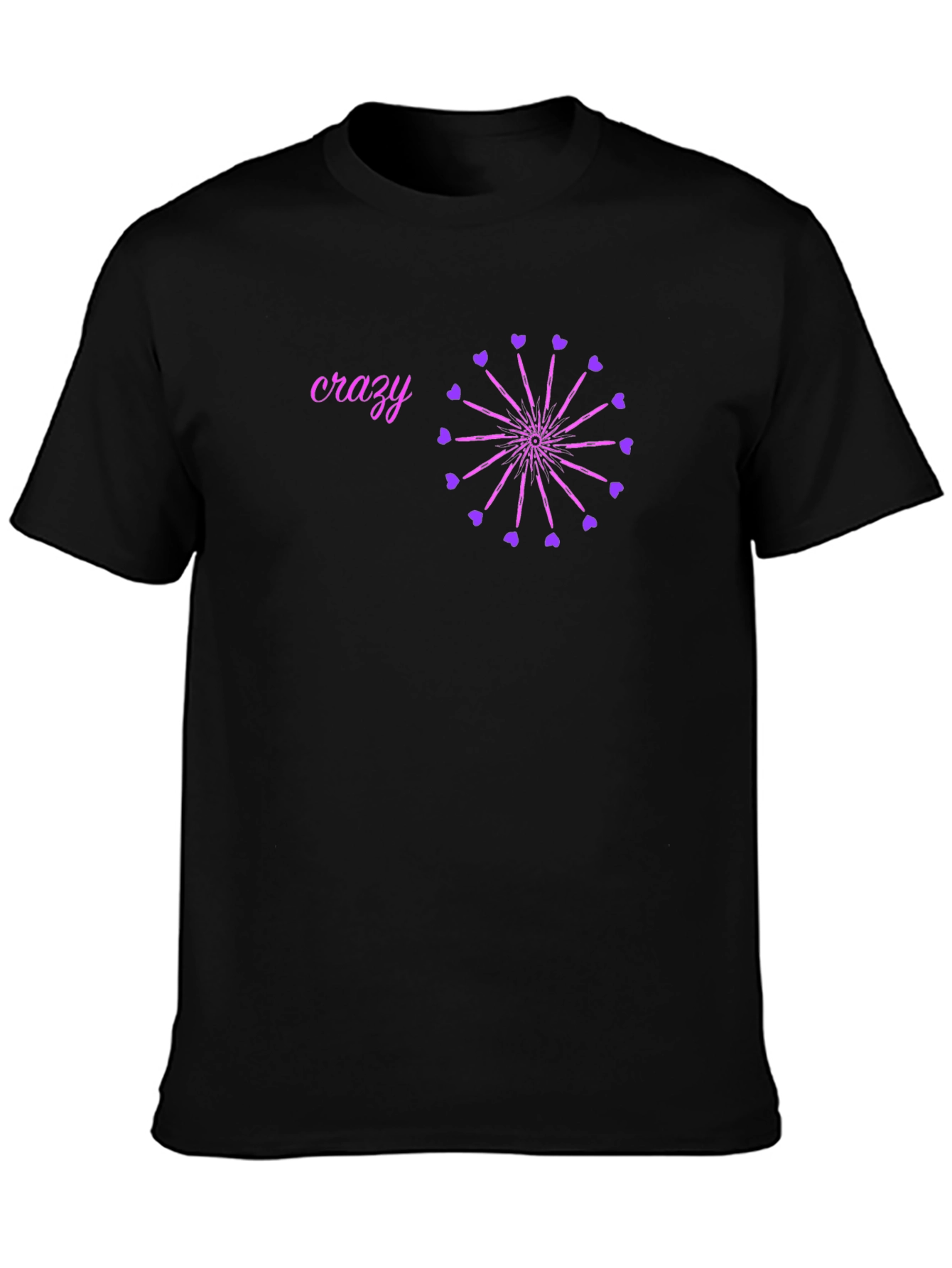 Crazy Heart Wheel T-Shirt