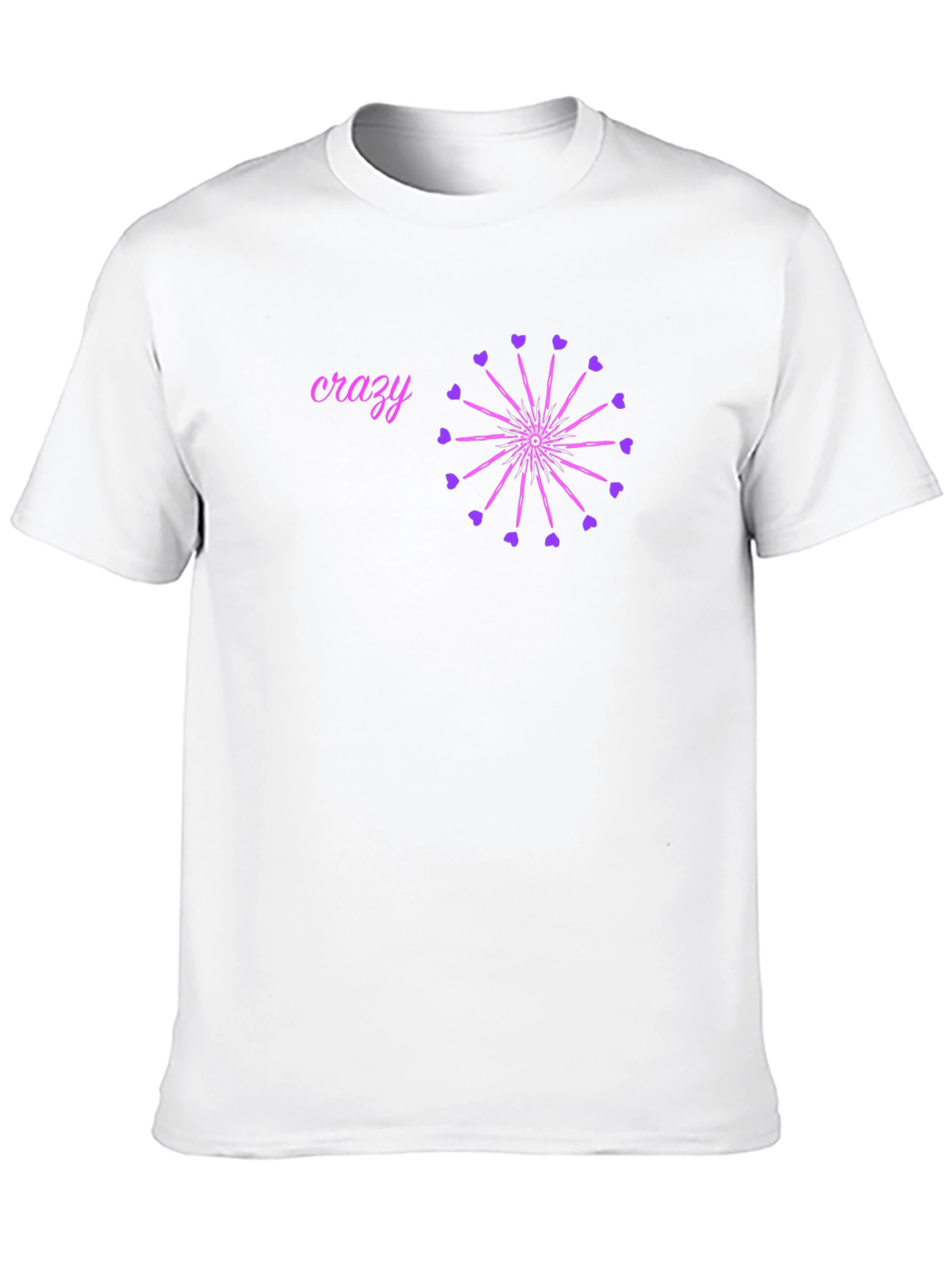 Crazy Heart Wheel T-Shirt