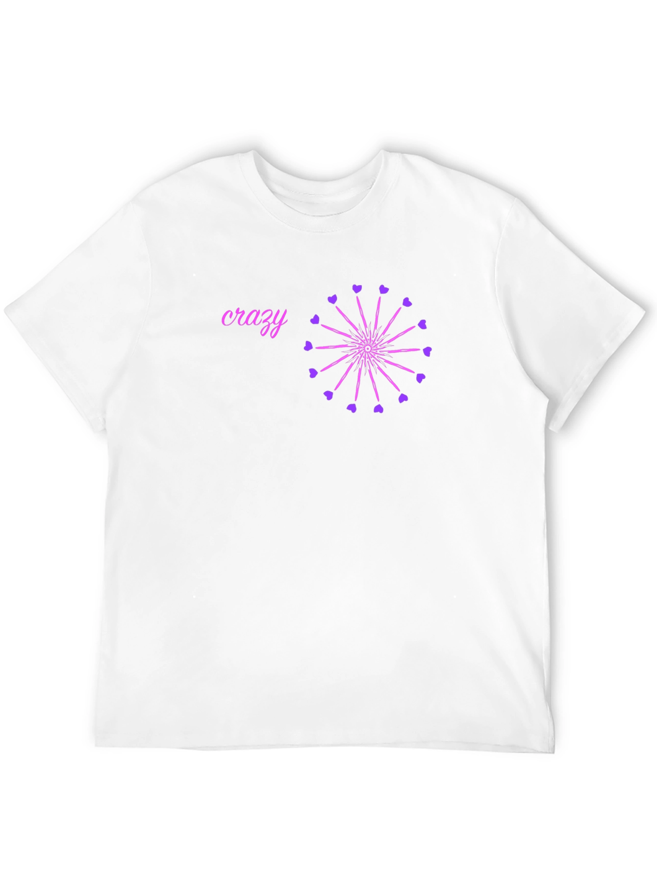 Crazy Heart Wheel T-Shirt