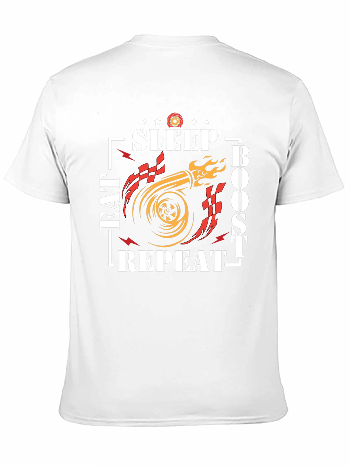 Sleep Eat Boost Repeat Black T-Shirt