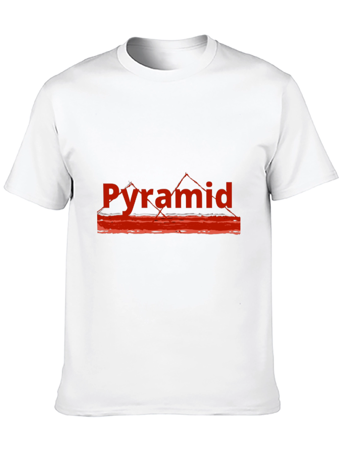Pyramid Graphic Tee - Mens Black T-Shirt