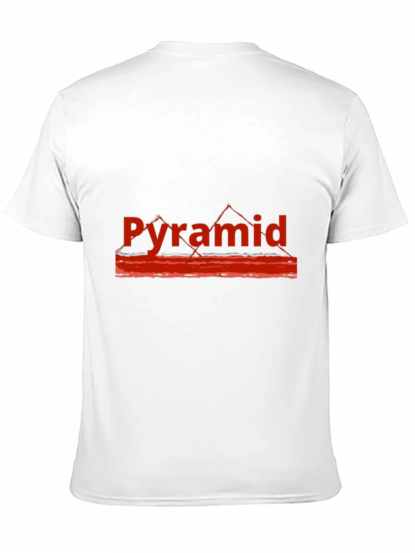 Pyramid Graphic Tee - Mens Black T-Shirt