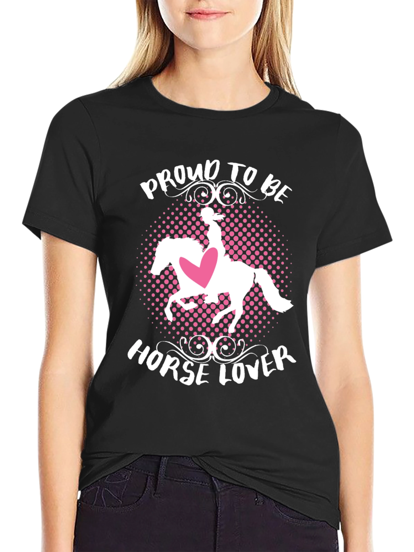 Proud Horse Lover T-Shirt - Equestrian Style