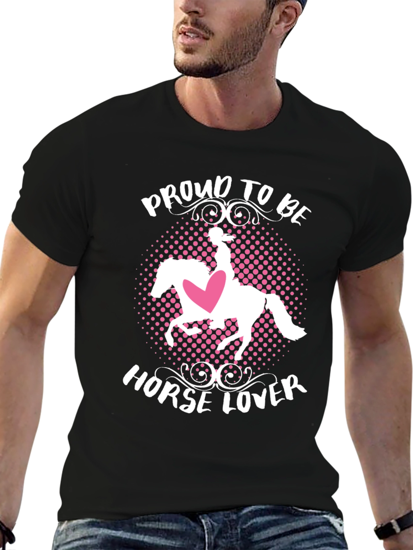 Proud Horse Lover T-Shirt - Equestrian Style