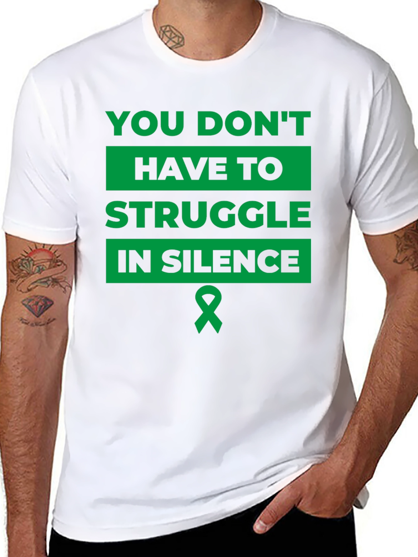 You Dont Have to Struggle in Silence T-Shirt