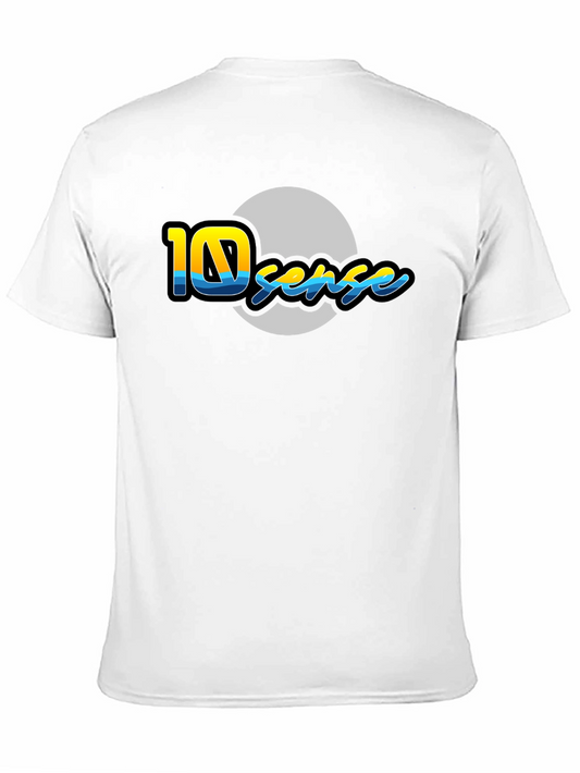 10 Sense Black T-Shirt - Unique Graphic Design