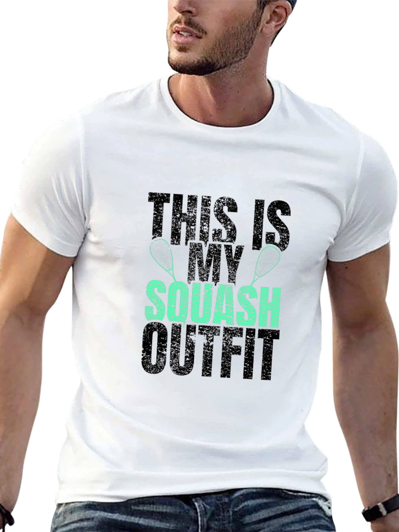 Squash Outfit T-Shirt - Funny Sports Tee