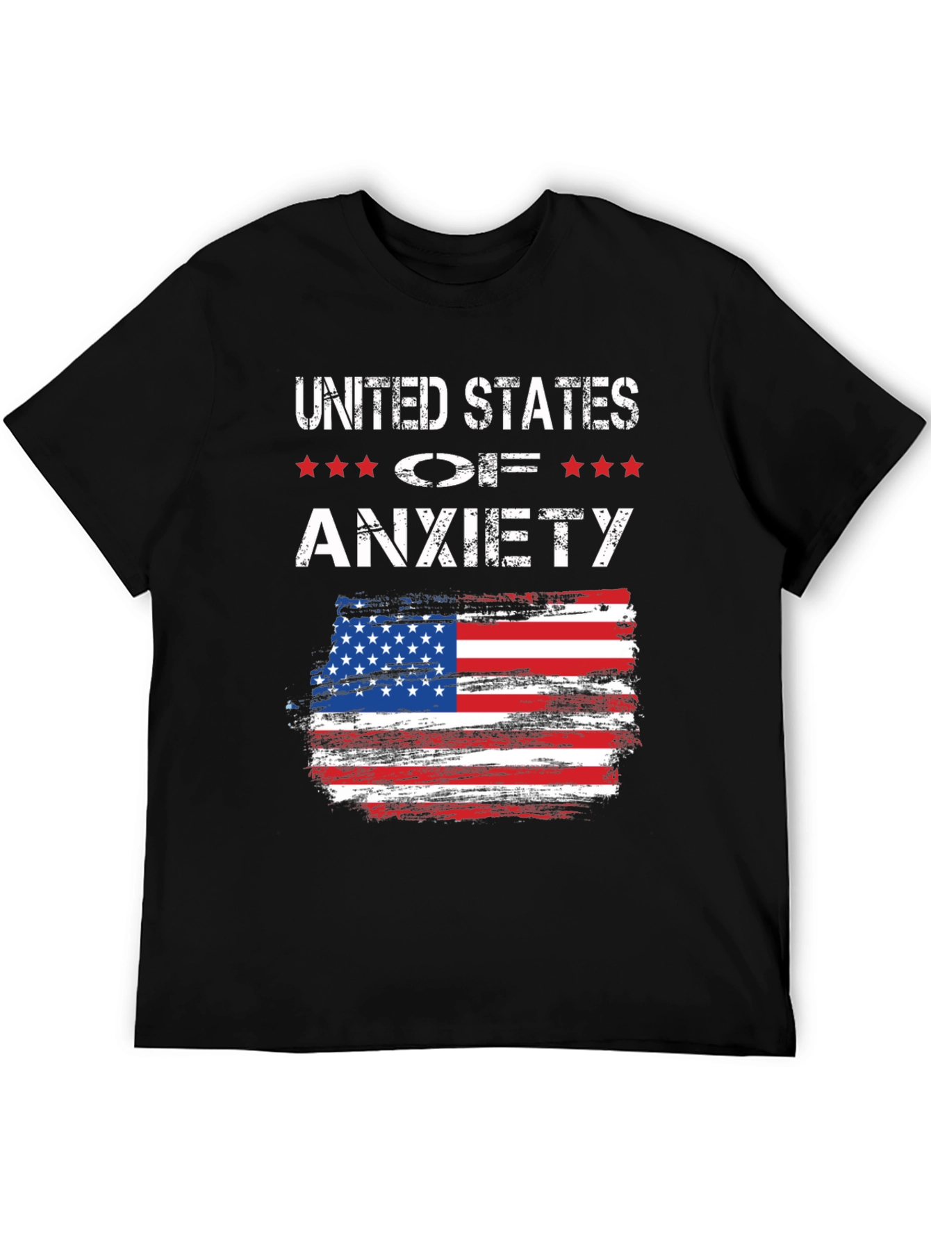 United States of Anxiety Graphic T-Shirt