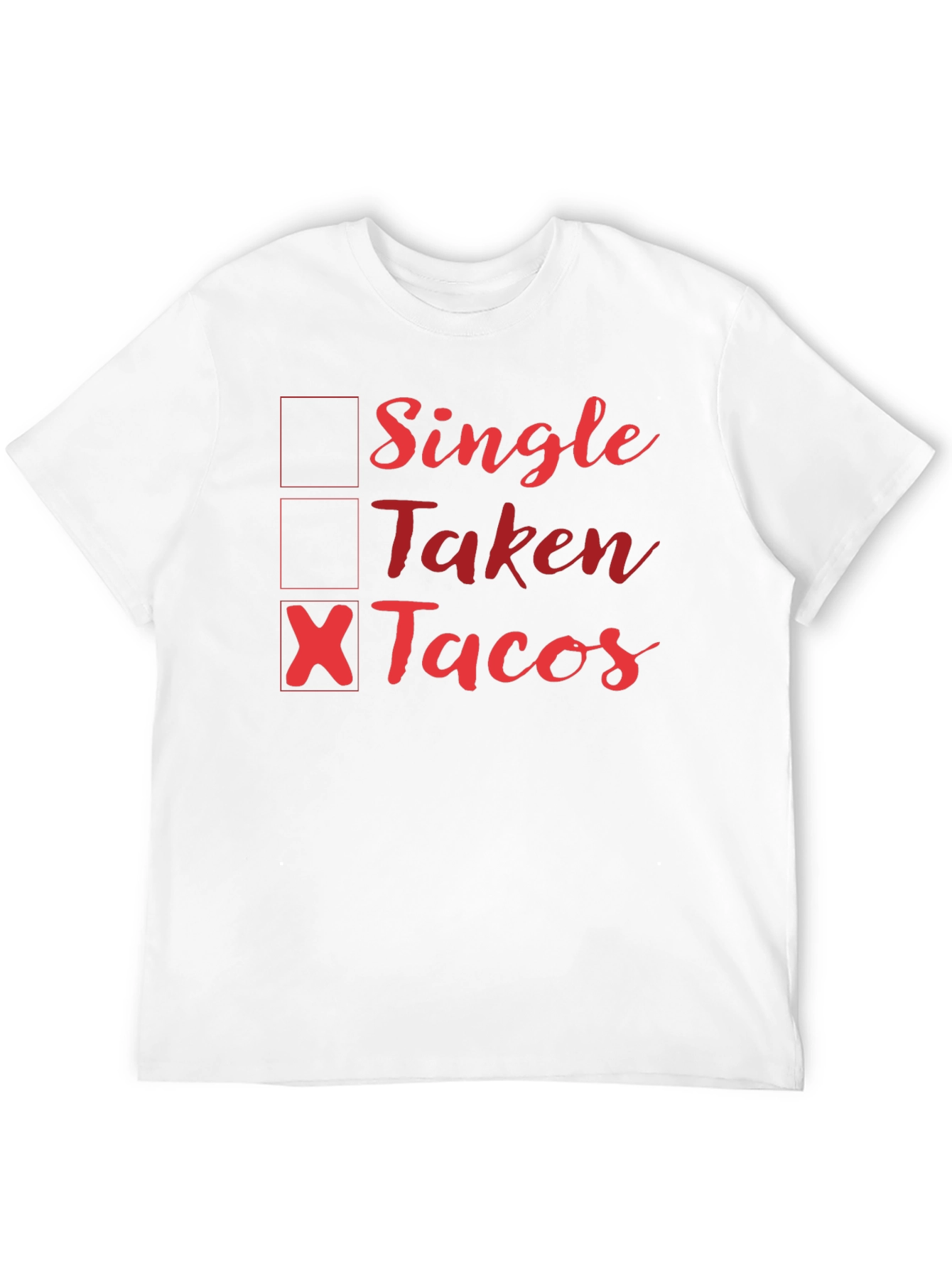 Single Taken Tacos Graphic Tee