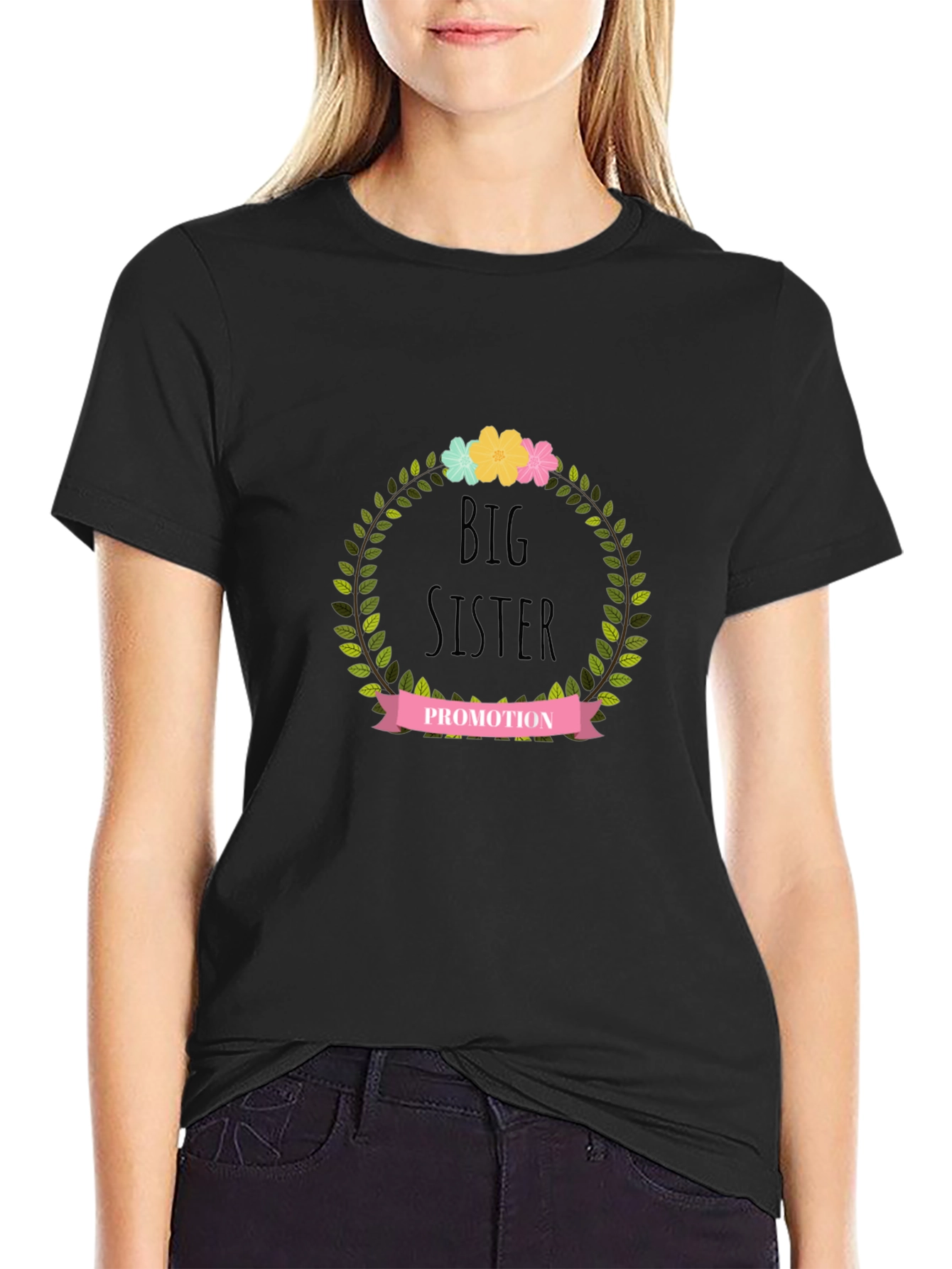Big Sister Promotion Tee - Cute Announcement Shirt