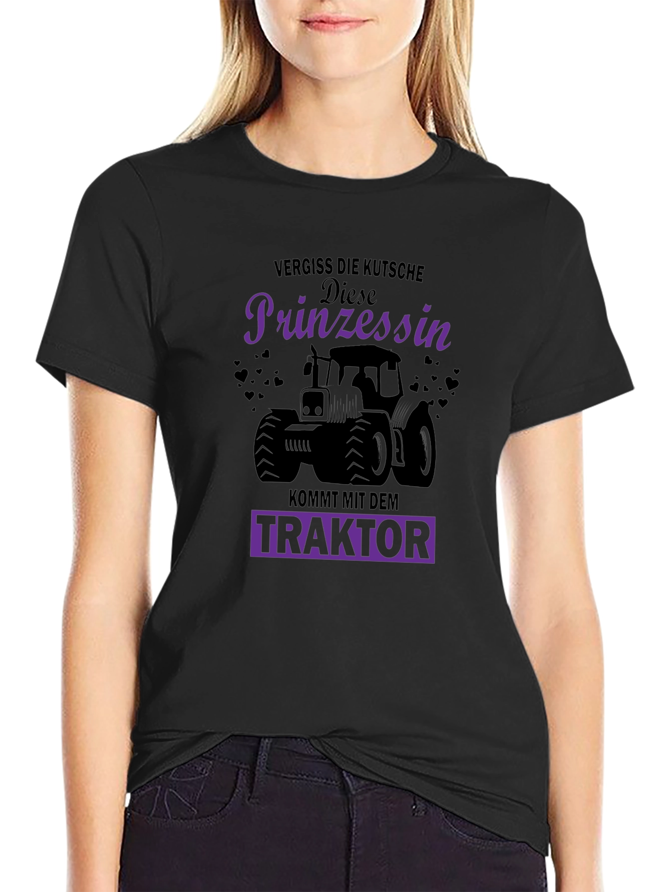 Princess Tractor T-Shirt