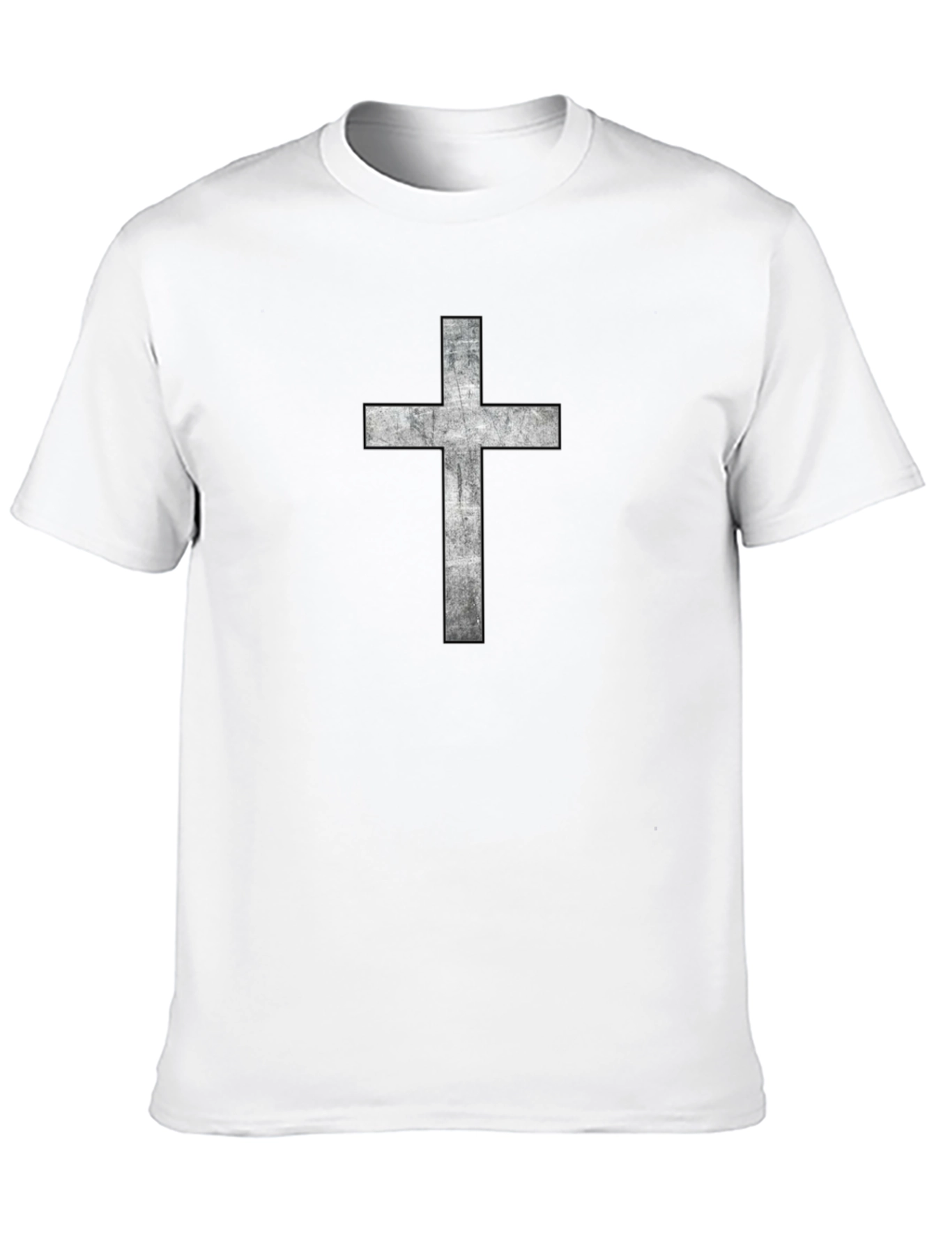 Cross Graphic Black T-Shirt