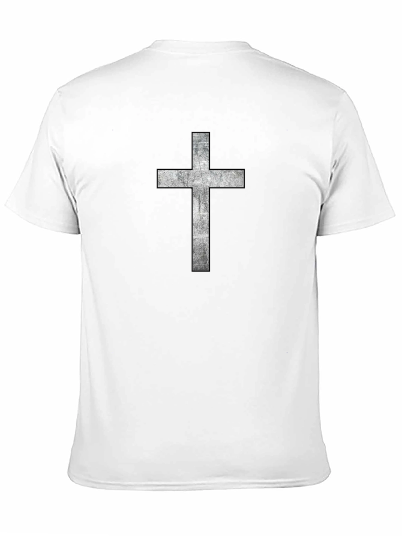 Cross Graphic Black T-Shirt