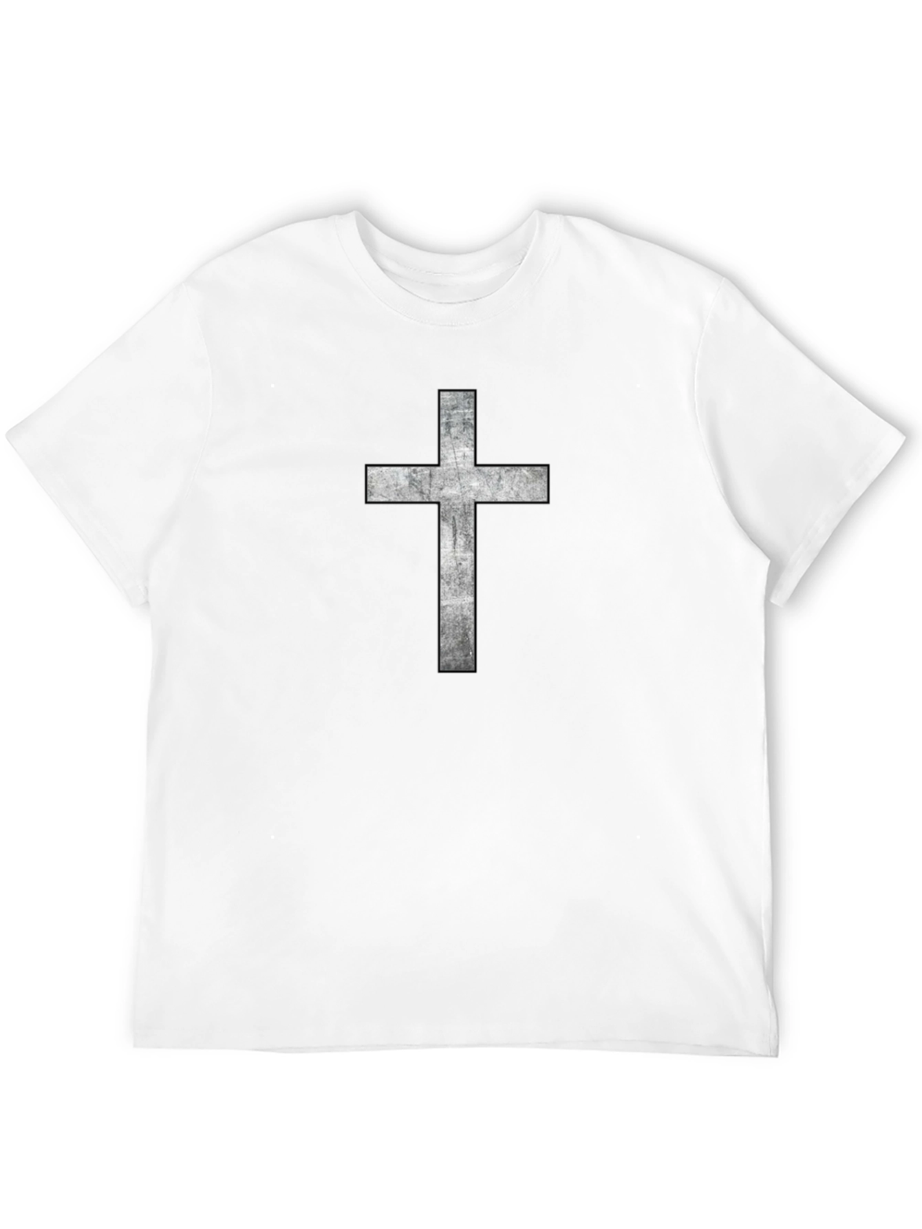 Cross Graphic Black T-Shirt