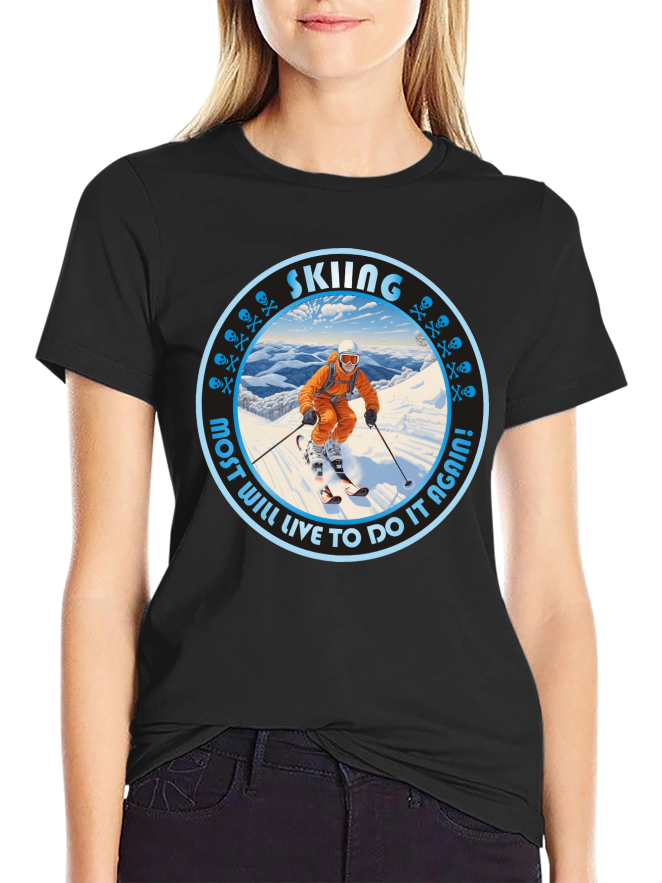 Skiing Adventure T-Shirt