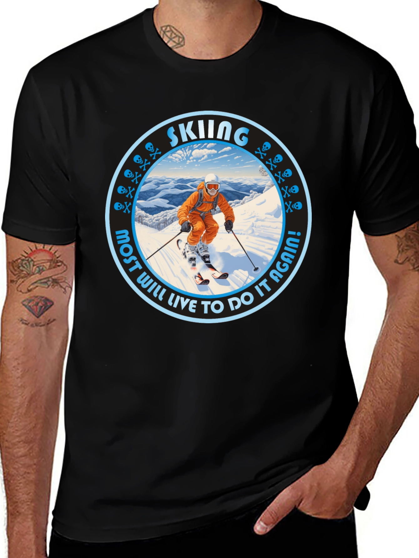 Skiing Adventure T-Shirt