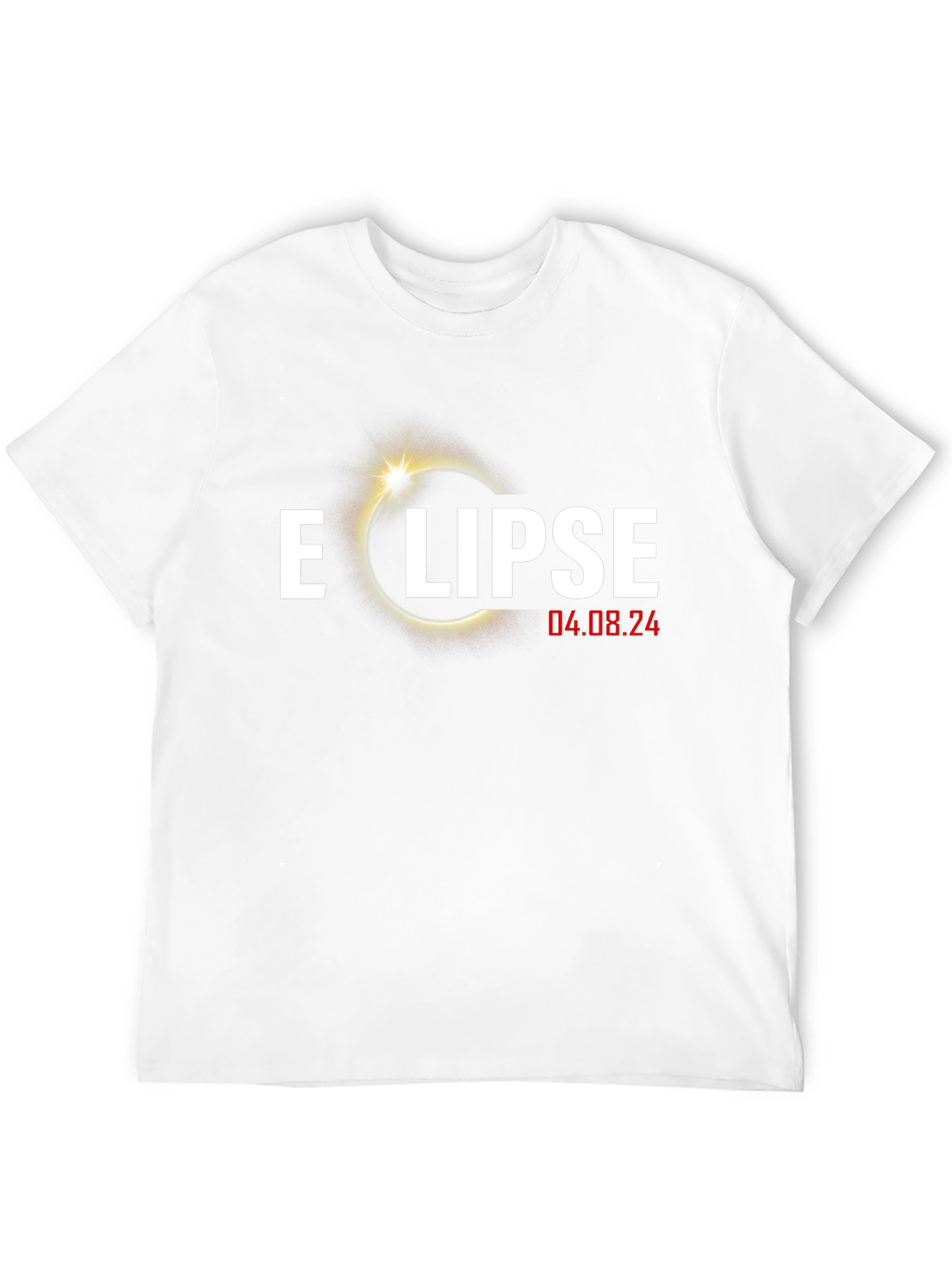 Eclipse 04.08.24 T-Shirt - Total Solar Eclipse Souvenir