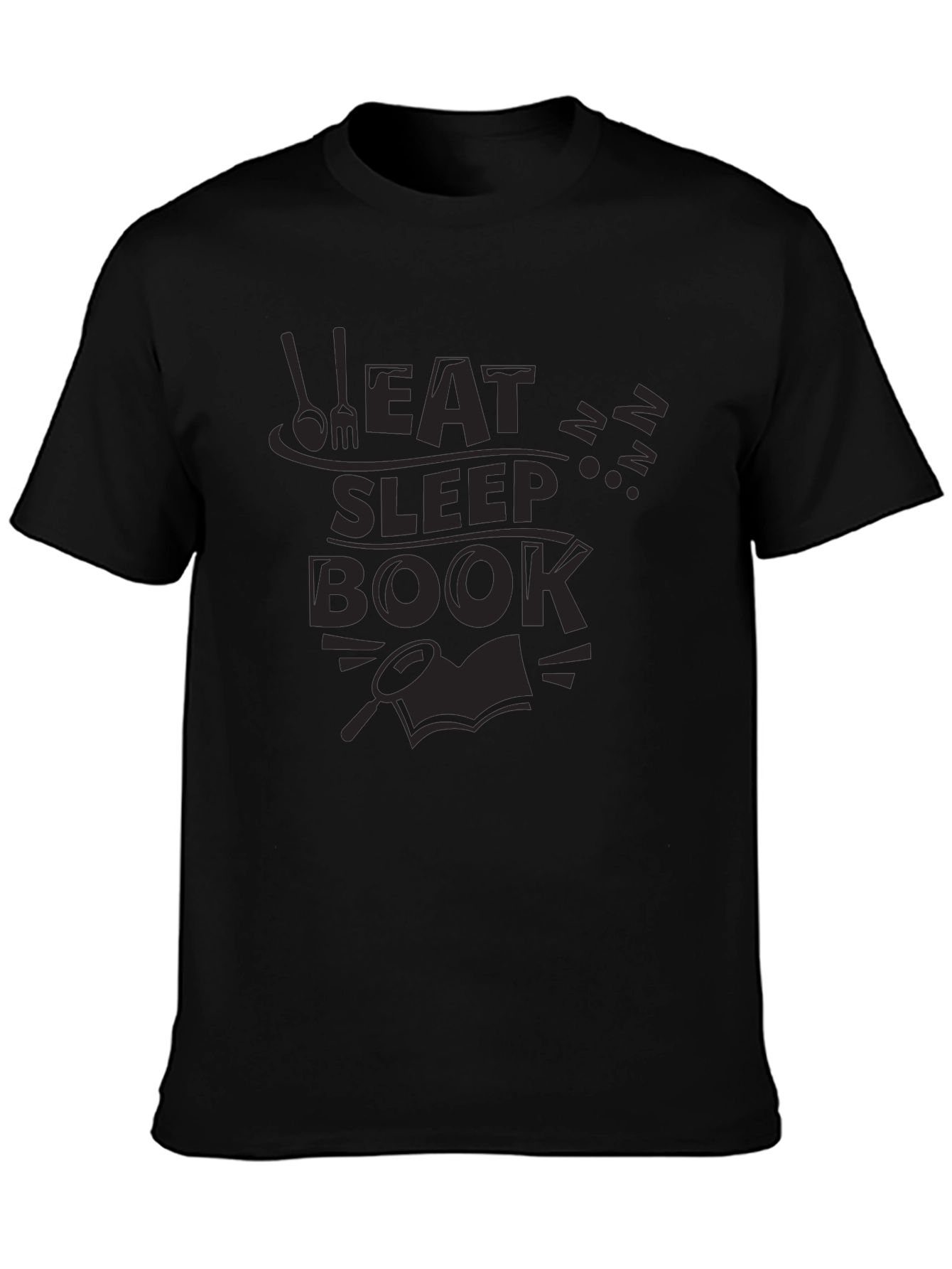 Eat Sleep Book T-Shirt - Readers Essential