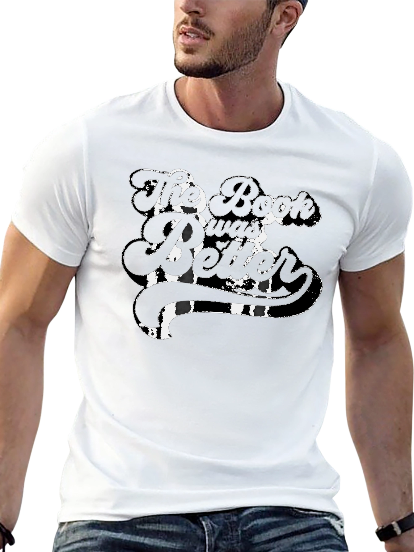The Book Was Better Black T-Shirt