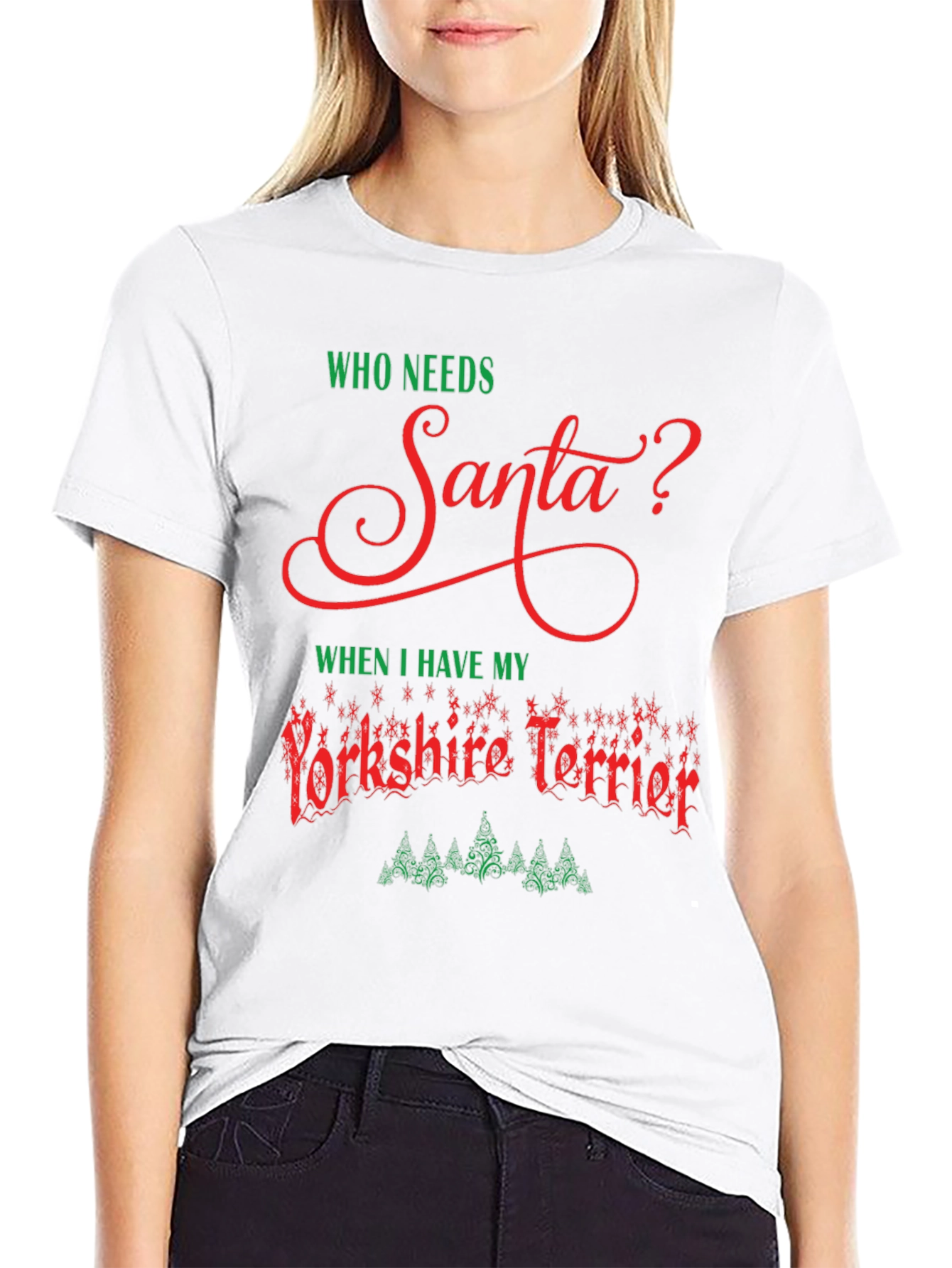 Yorkshire Terrier Christmas T-Shirt