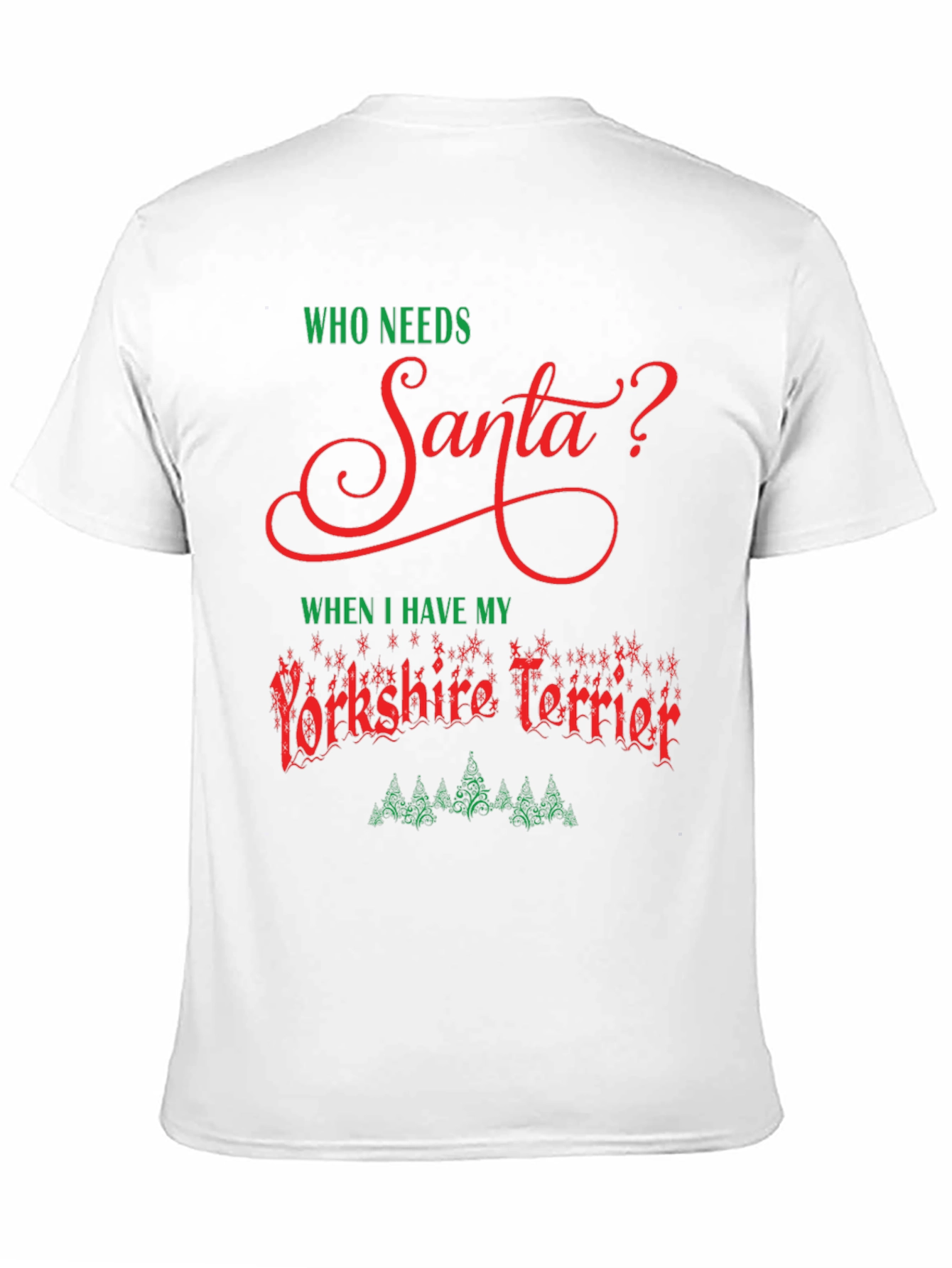Yorkshire Terrier Christmas T-Shirt