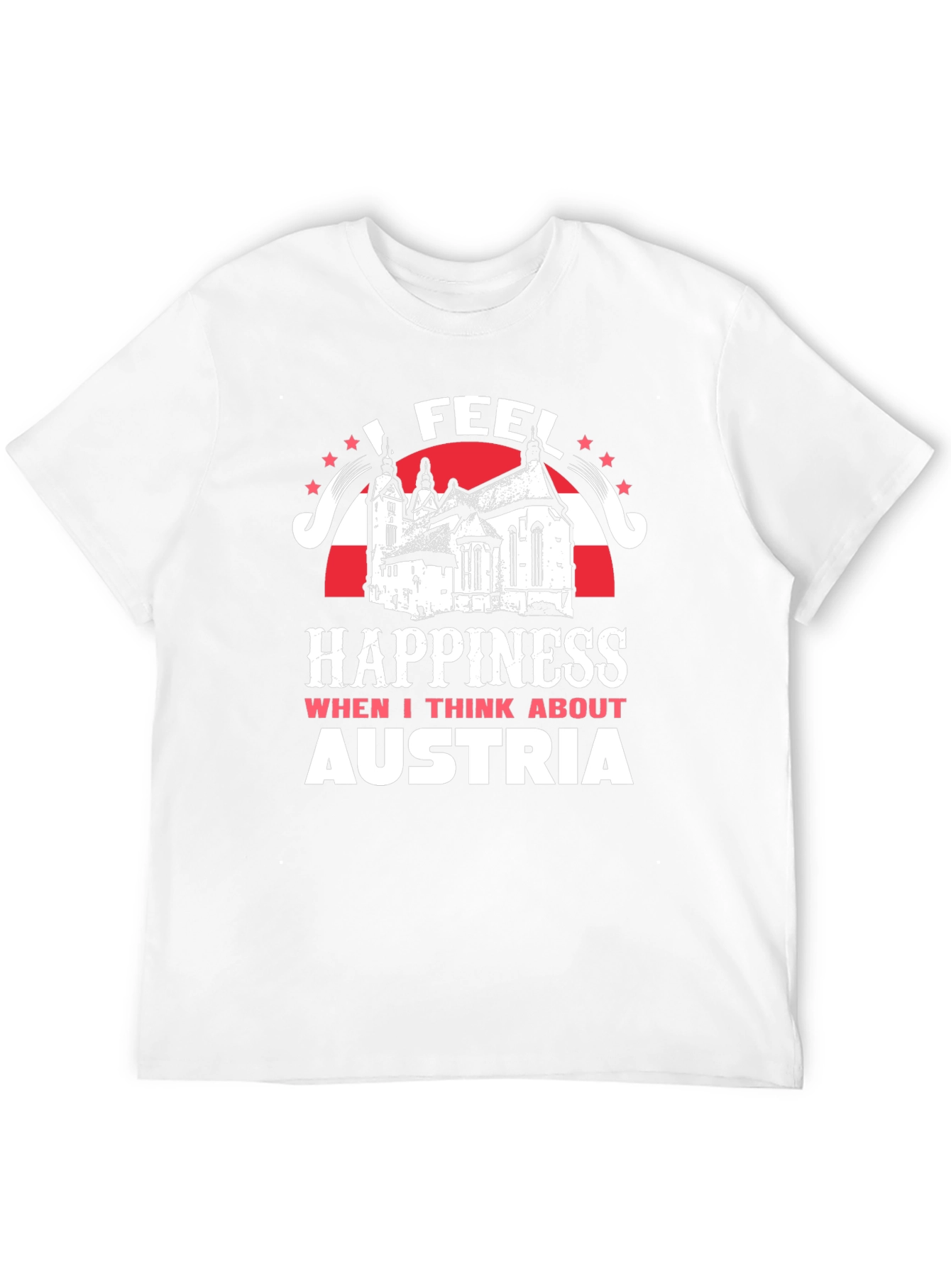 Austria Happiness Graphic T-Shirt