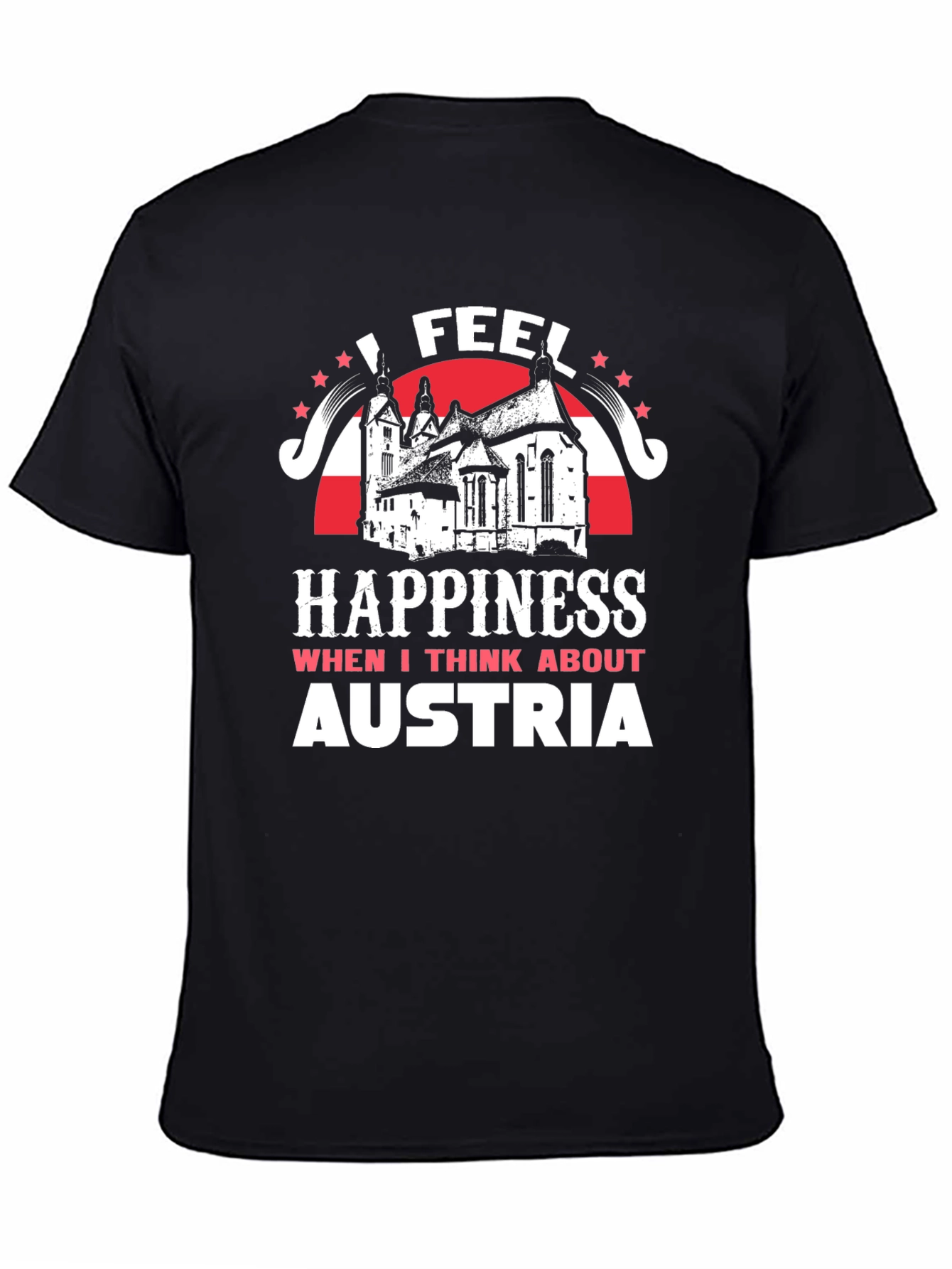 Austria Happiness Graphic T-Shirt