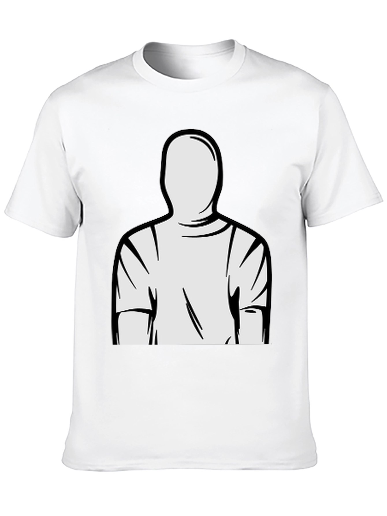 Minimalist Man T-Shirt - Graphic Tee