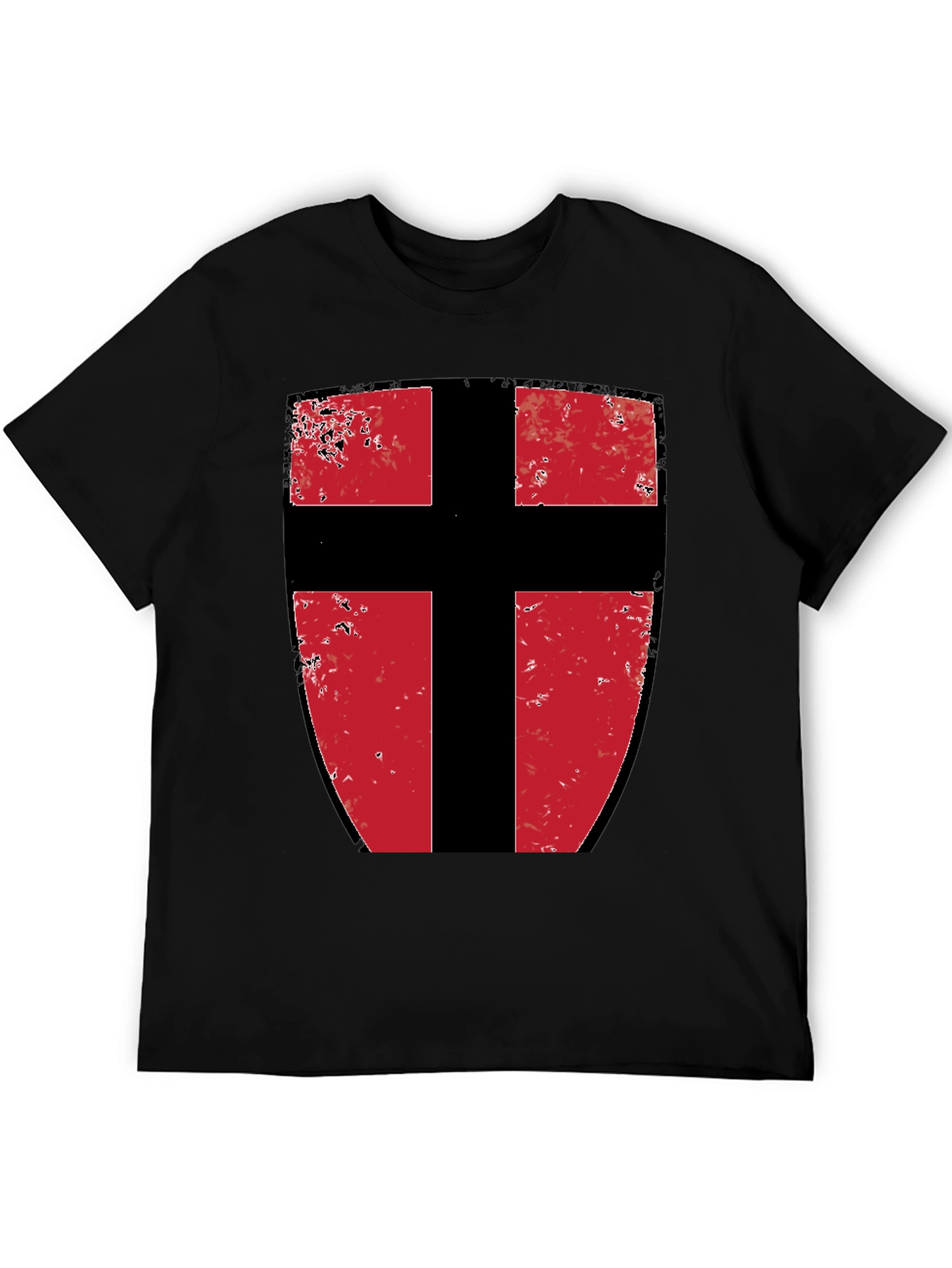 Crusader Knight Shield Graphic Tee