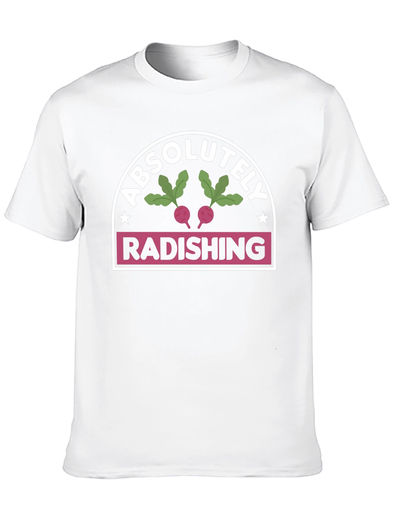 Absolutely Radishing Black T-Shirt