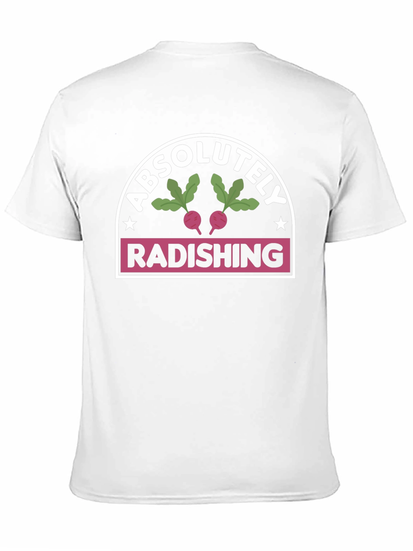 Absolutely Radishing Black T-Shirt