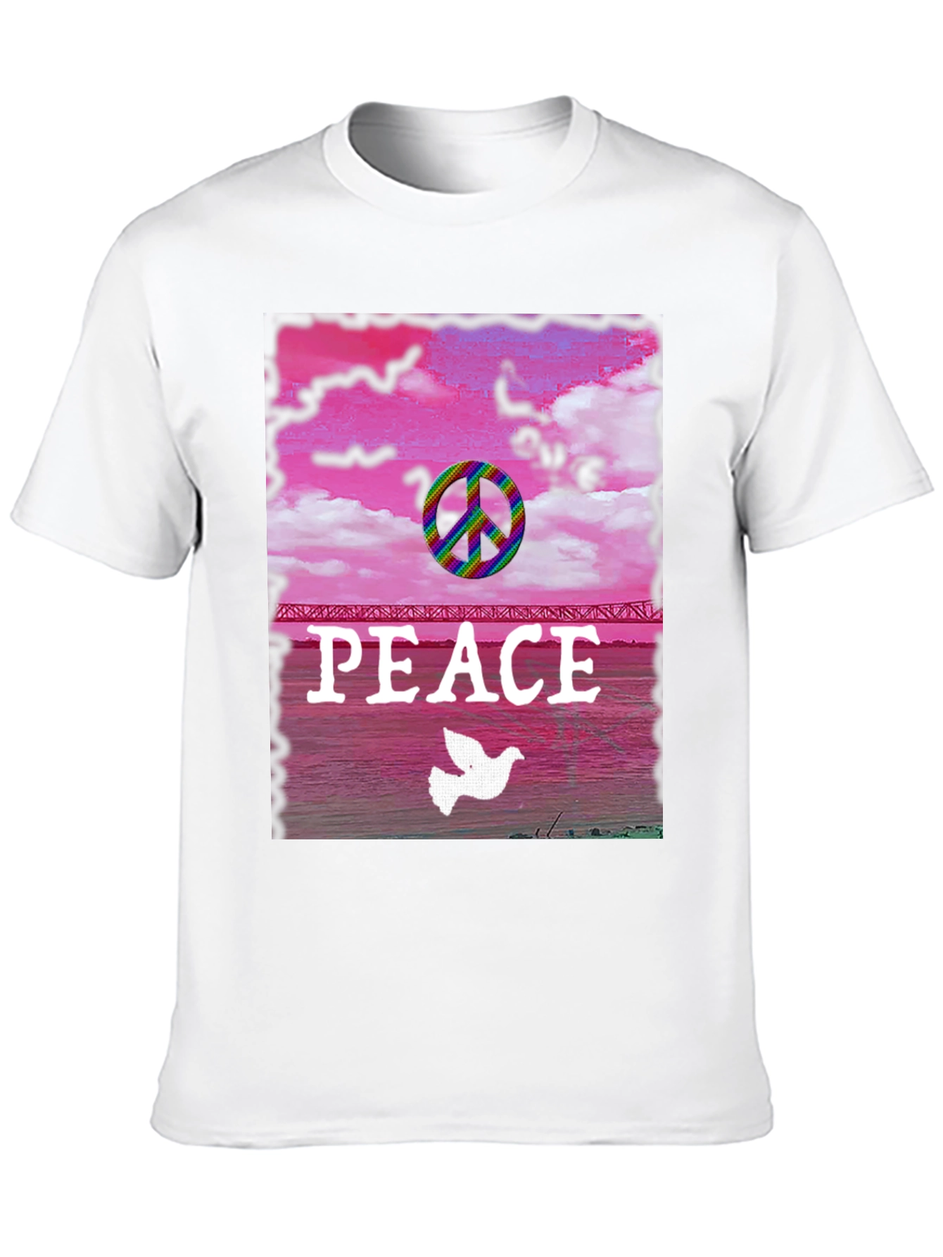 Peace Dove Rainbow T-Shirt