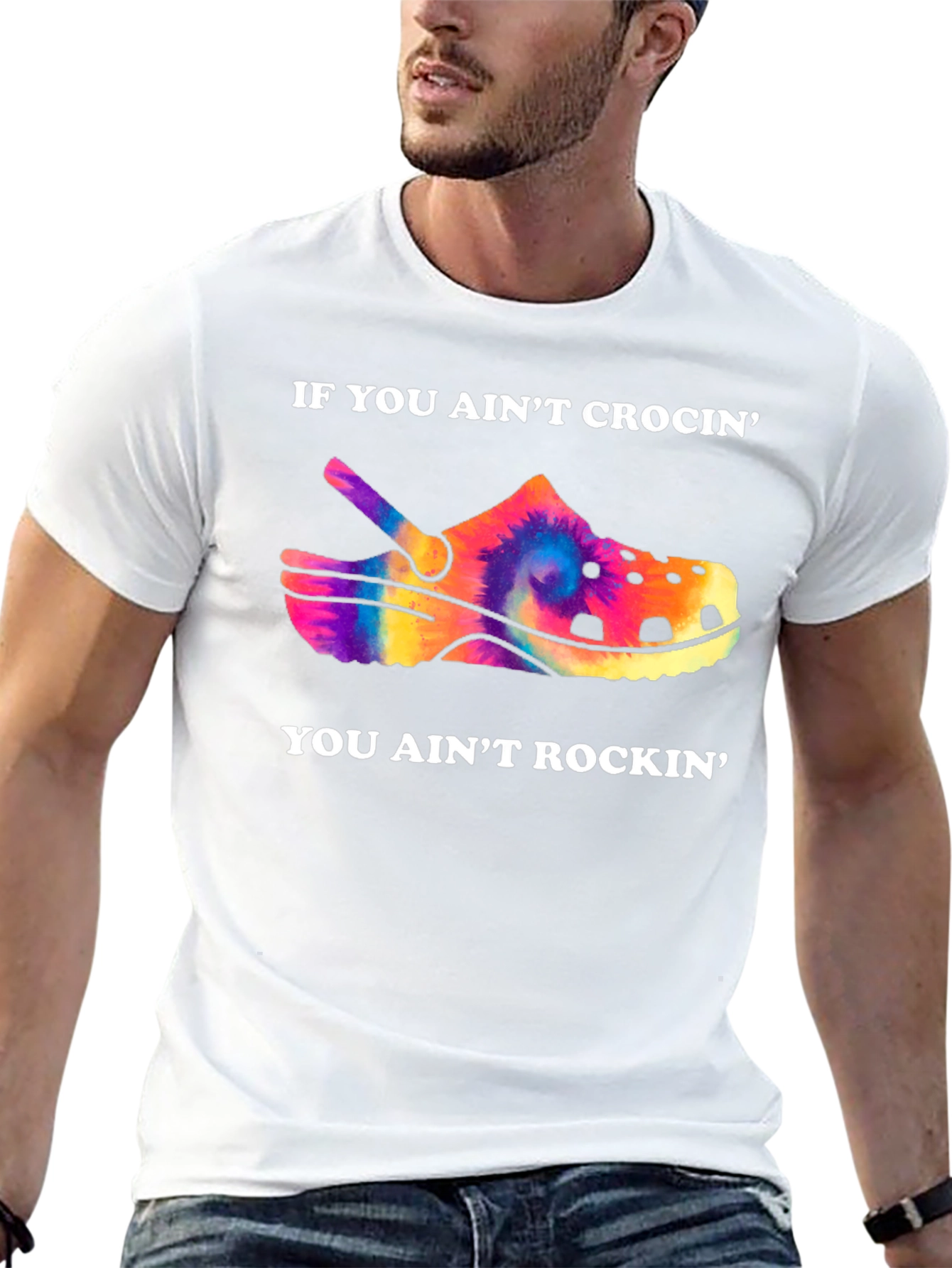 Aint Crocin Aint Rockin Graphic T-Shirt