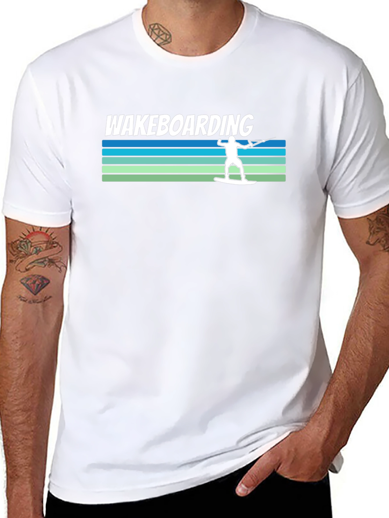 Wakeboarding T-Shirt - Water Sports Apparel
