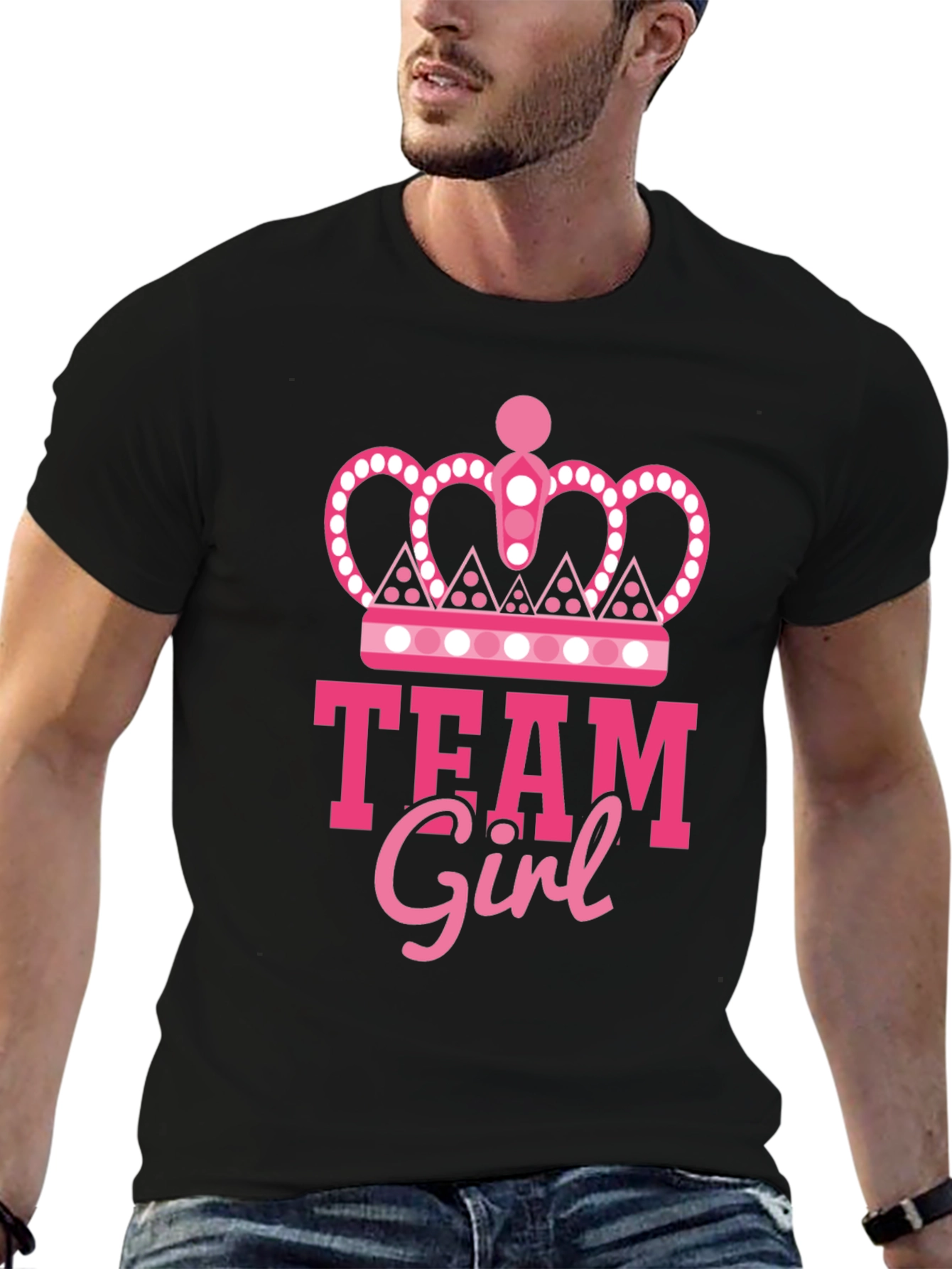 Team Girl Gender Reveal T-Shirt
