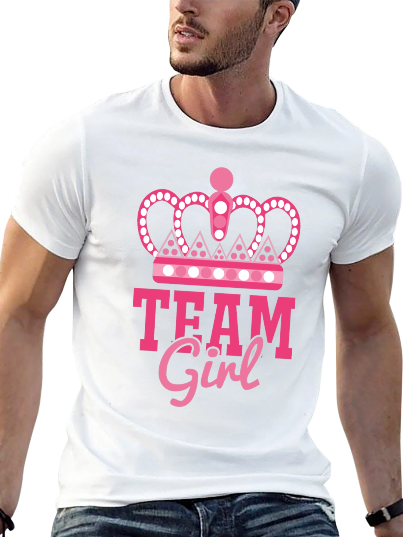 Team Girl Gender Reveal T-Shirt