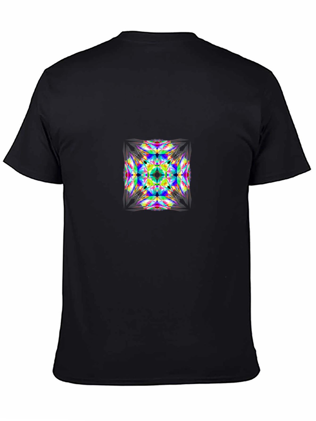 Abstract Kaleidoscope Graphic T-Shirt