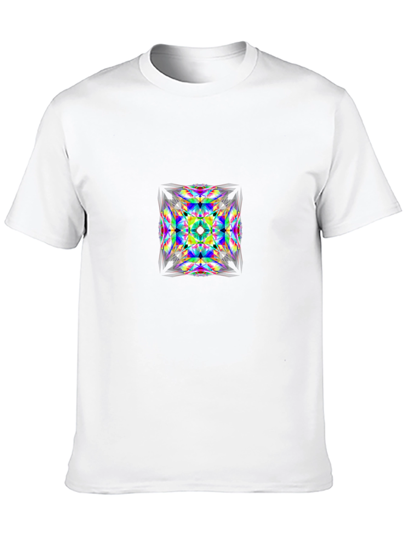 Abstract Kaleidoscope Graphic T-Shirt